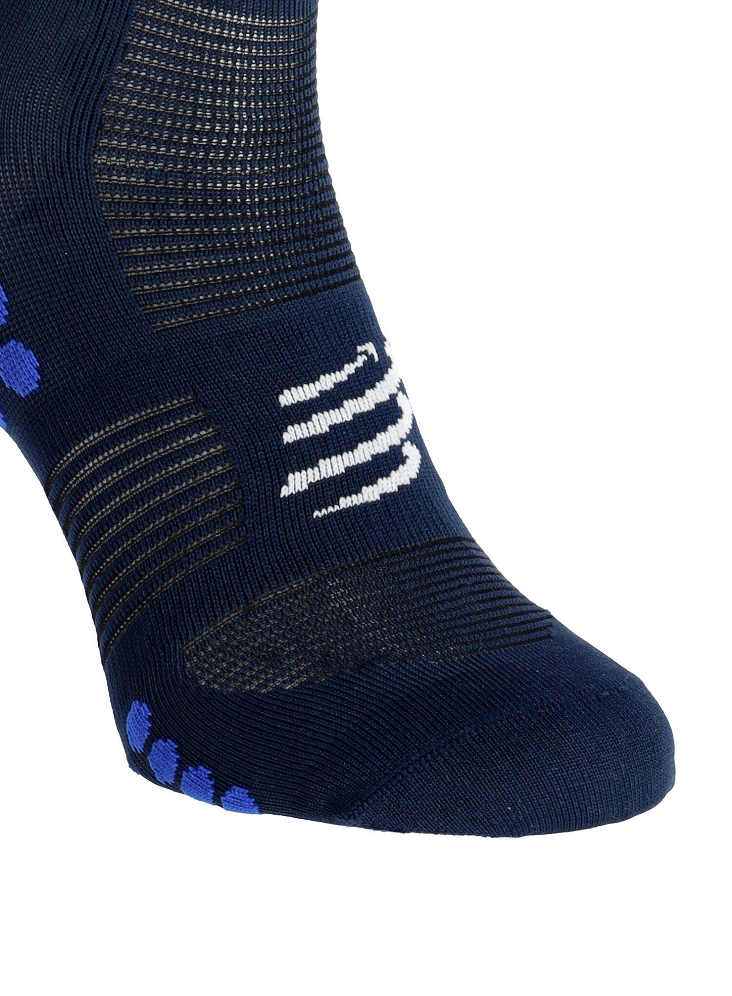 Шкарпетки для бігу Compressport Mid Compression Socks - blue lolite