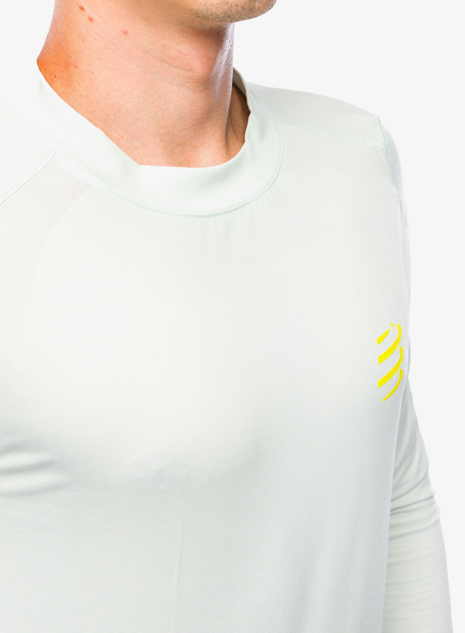 Кофта для бігу Compressport Performance LS Tshirt - ice flow