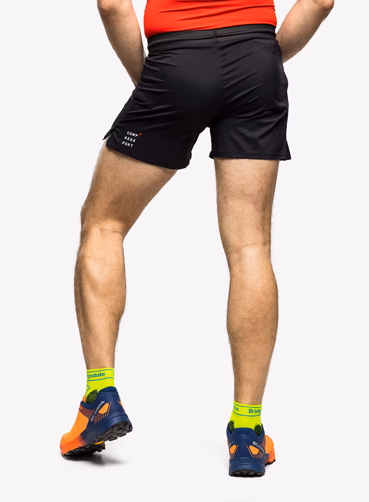 Шорти для бігу Compressport Performance Short - black
