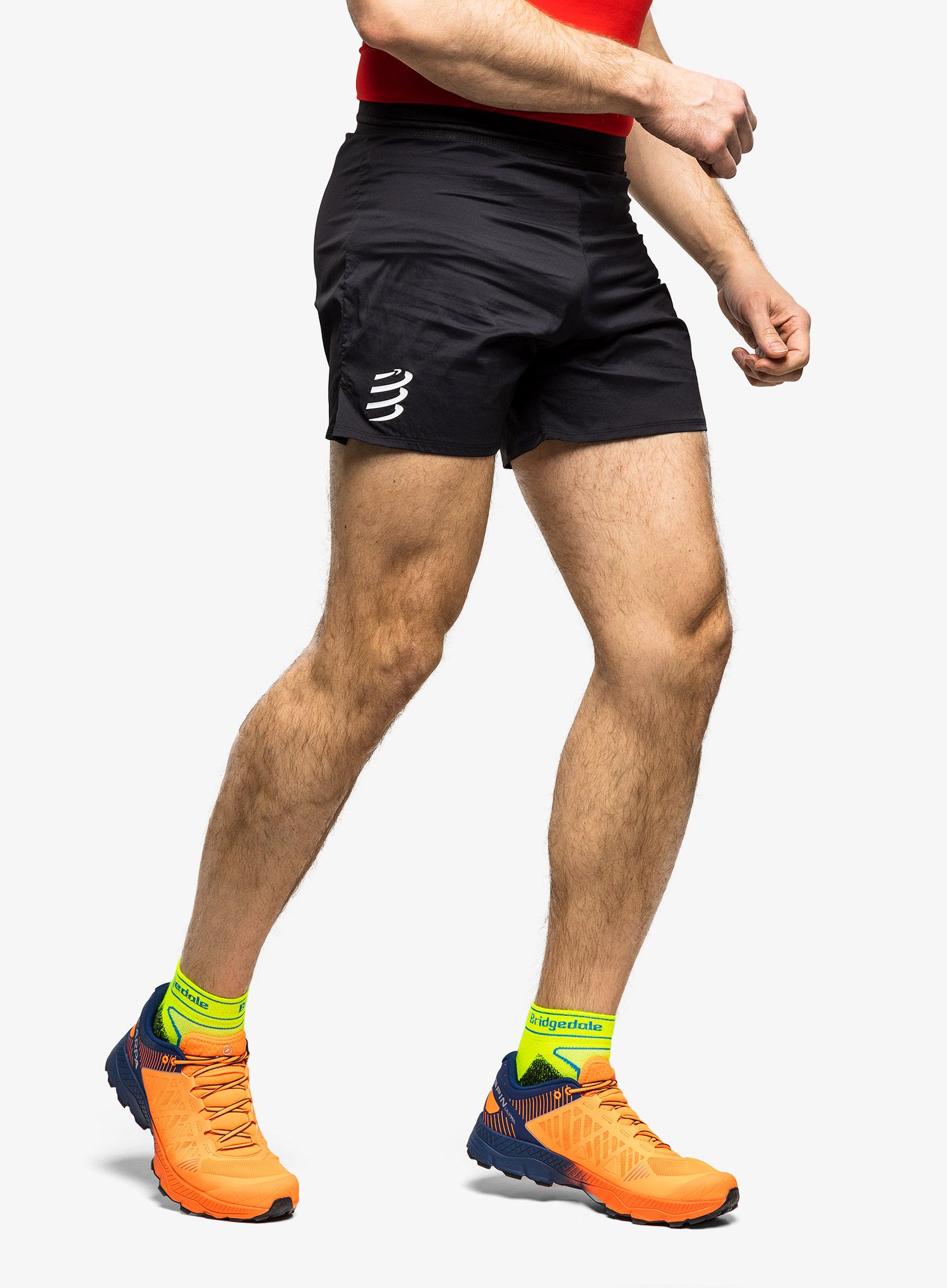Шорти для бігу Compressport Performance Short - black