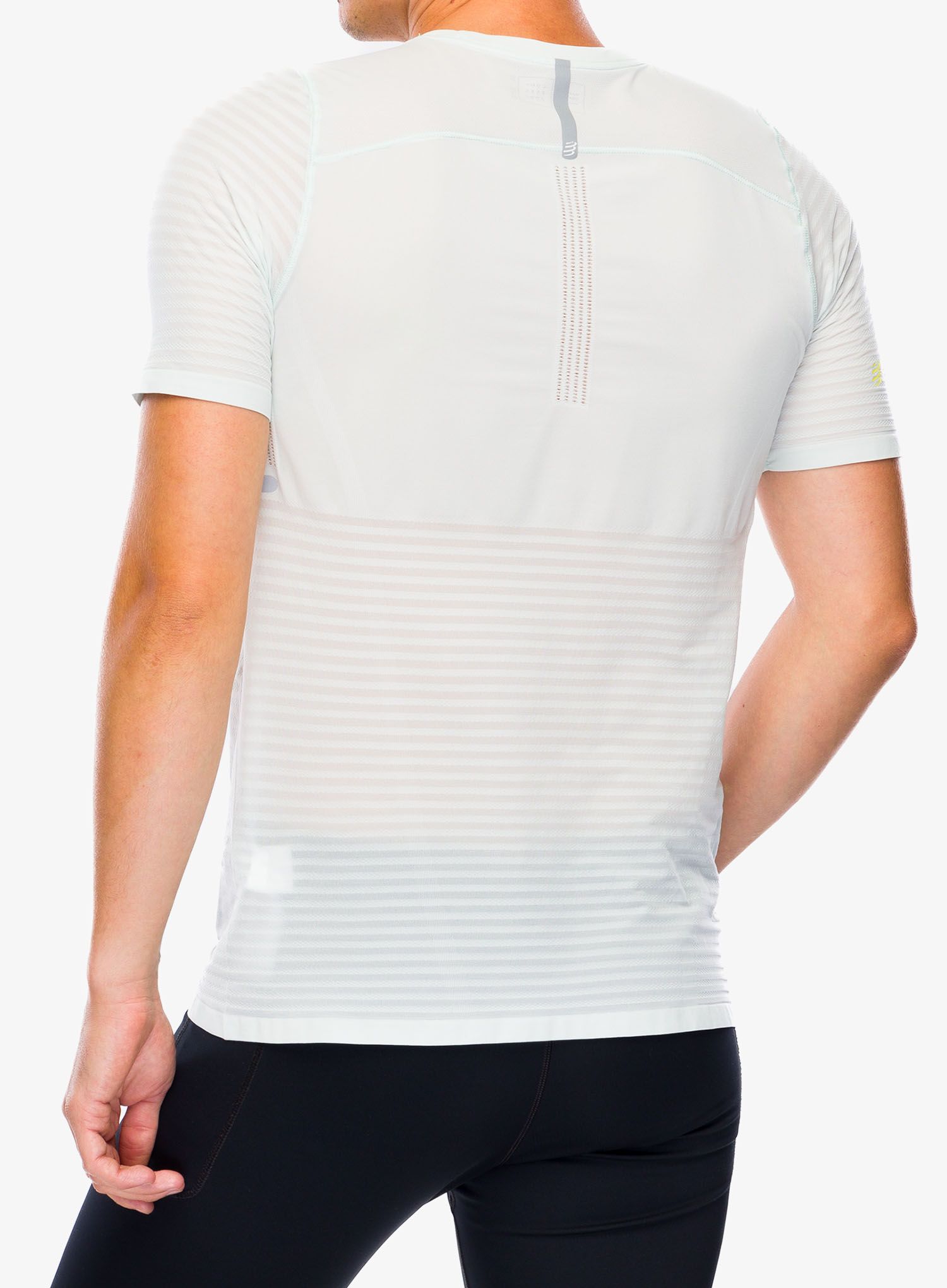 Футболка для бігу Compressport Pro Racing S/S Tshirt M - ice flow