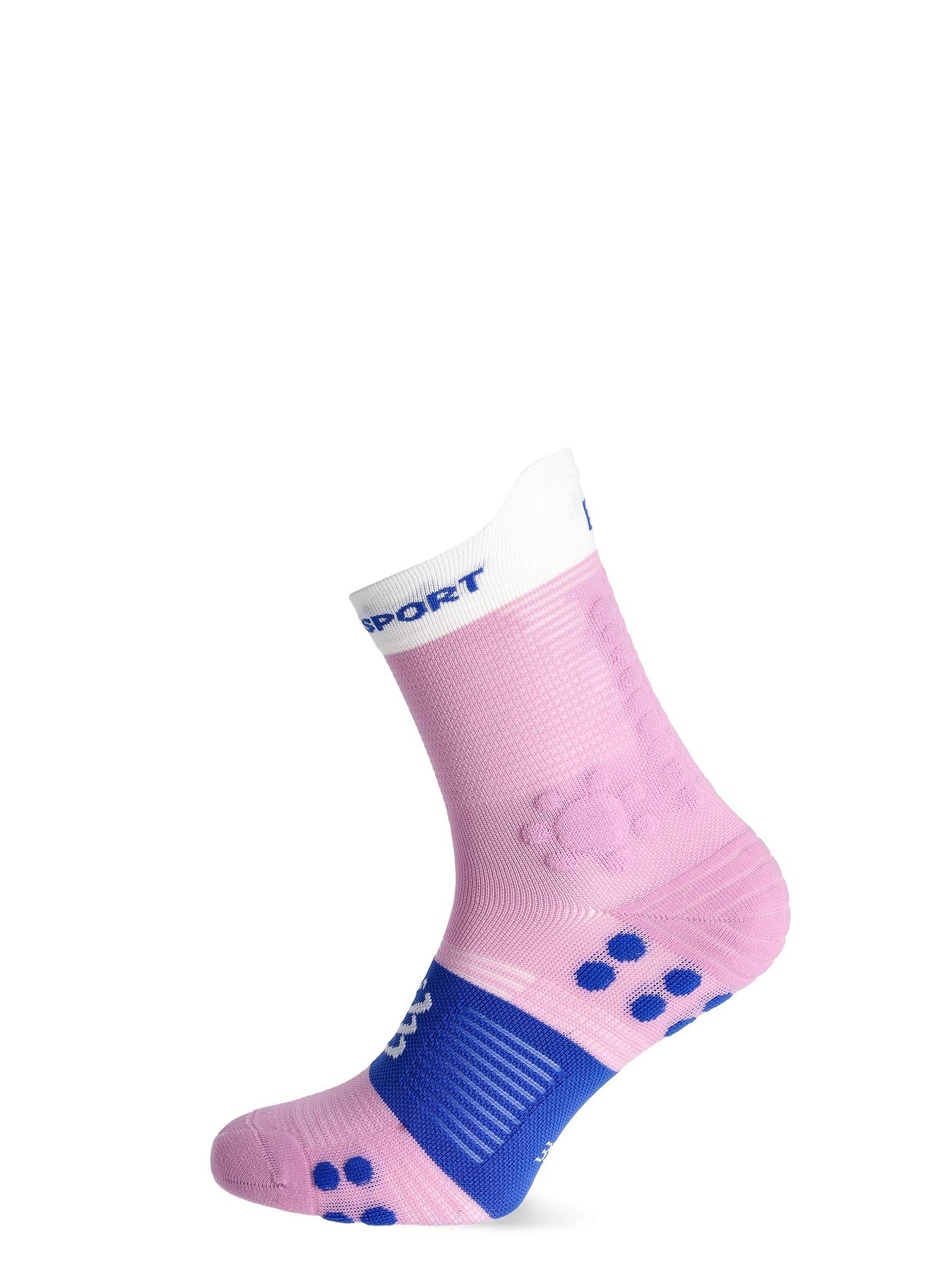 Шкарпетки для бігу Compressport Pro Racing Socks v4.0 Trail - lupine/dazz blue