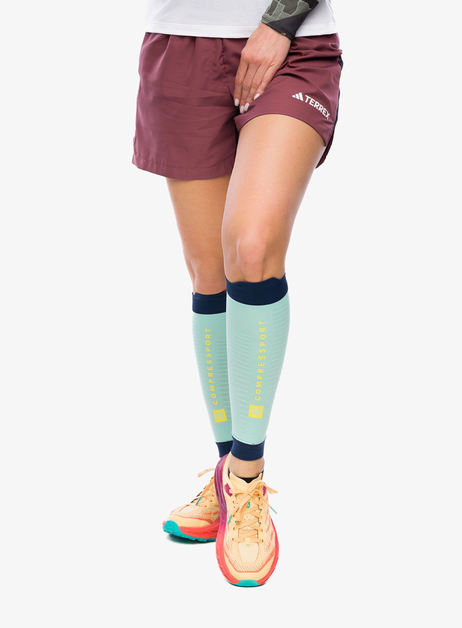 Гетри компресійні Compressport R2 3.0 - shell blue/blues