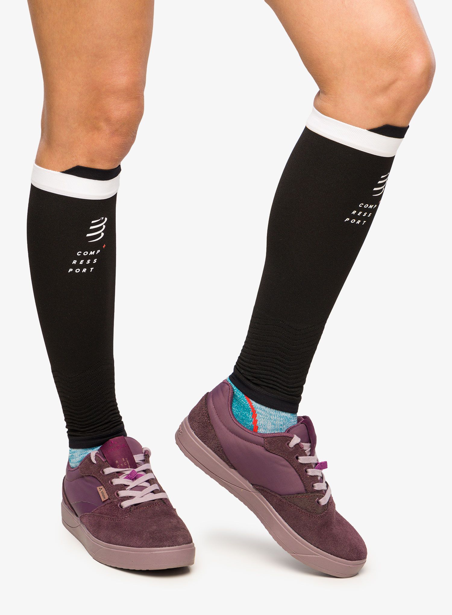 Гетри компресійні Compressport R2v2 - black