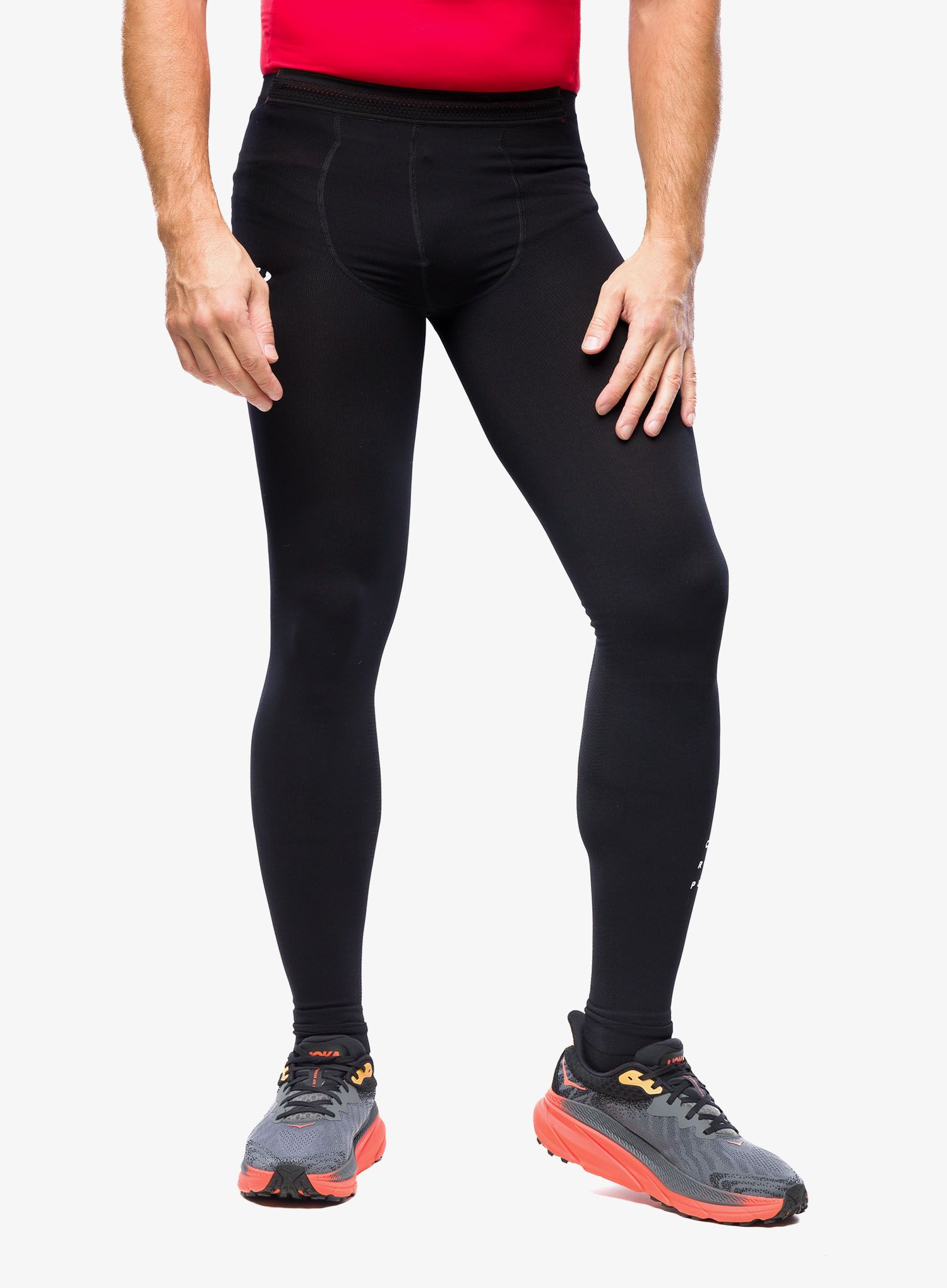 Легінси для бігу Compressport Under Control Full Tight - black
