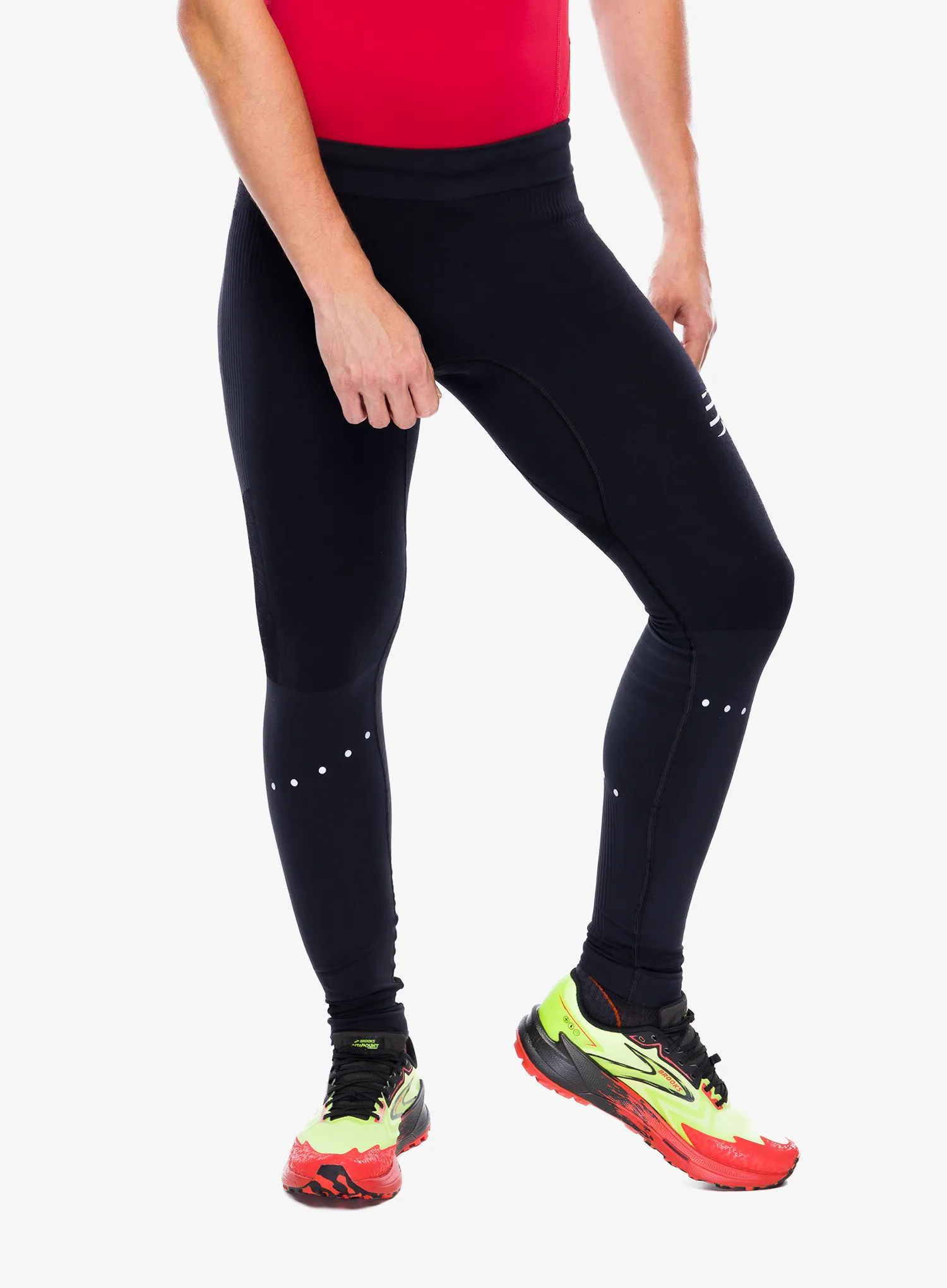 Легінси для бігу Compressport Winter Running Legging M - black