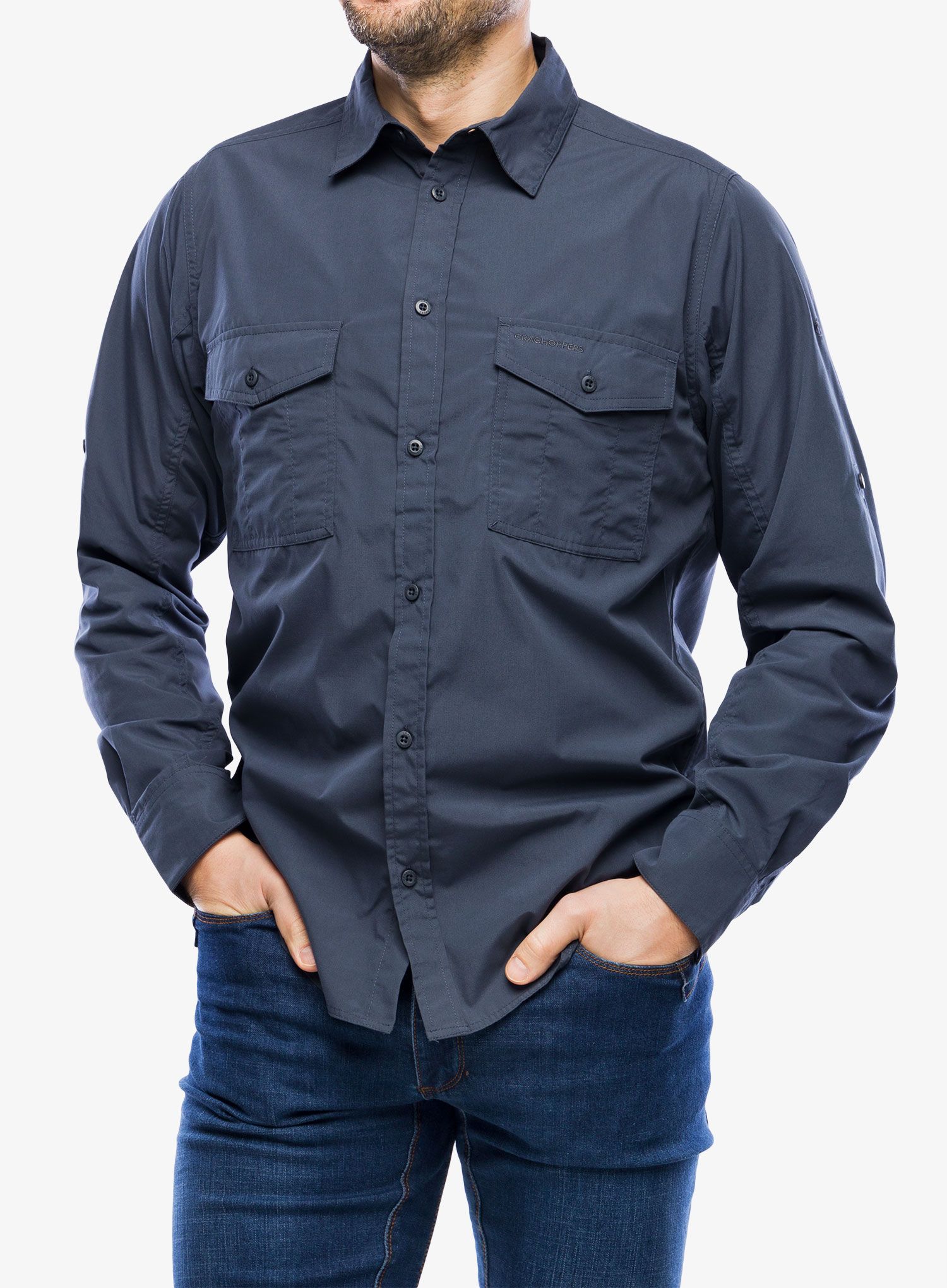 Сорочка Craghoppers Kiwi LS Shirt - ombre blue