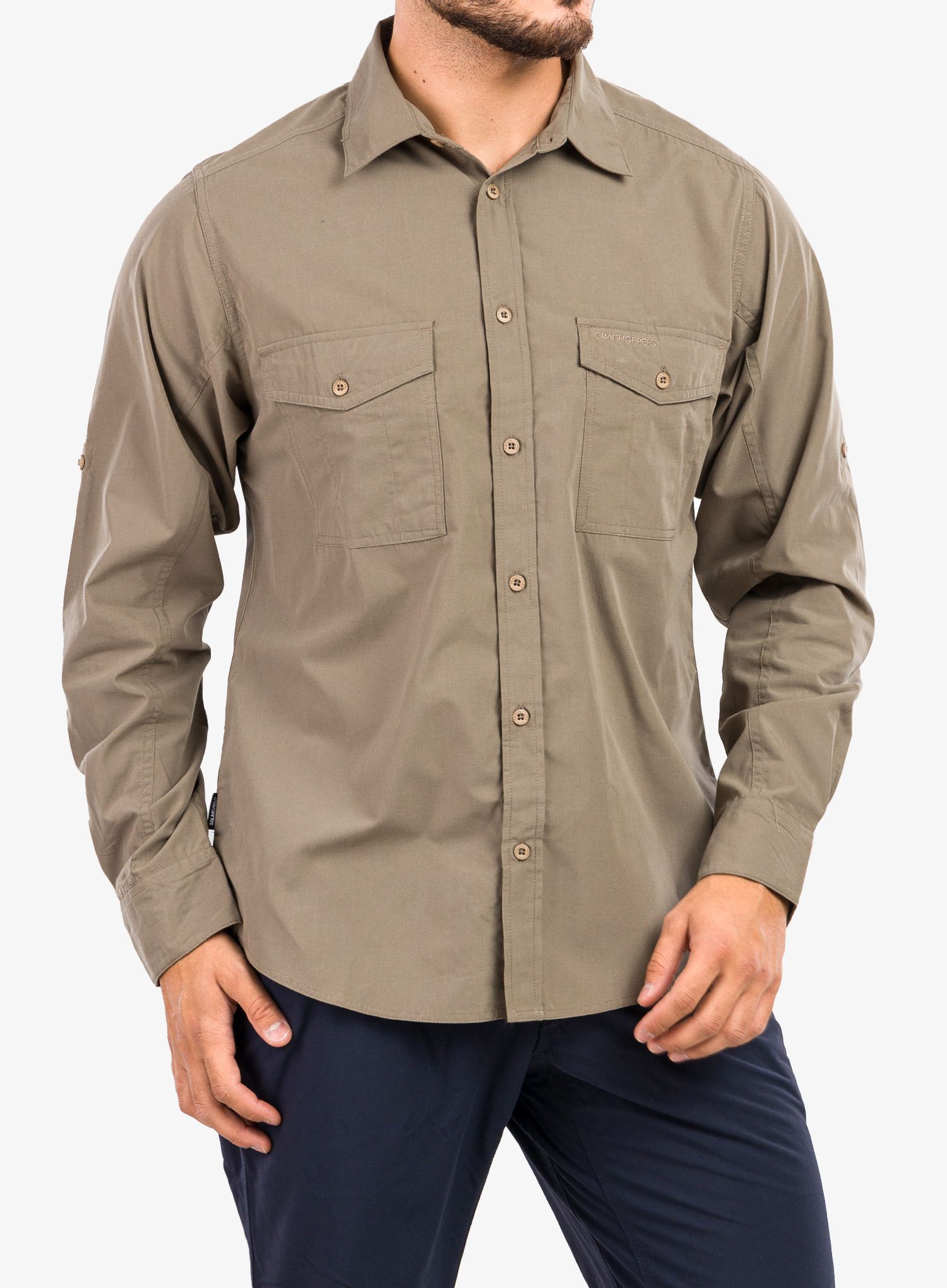 Сорочка Craghoppers Kiwi LS Shirt - pebble
