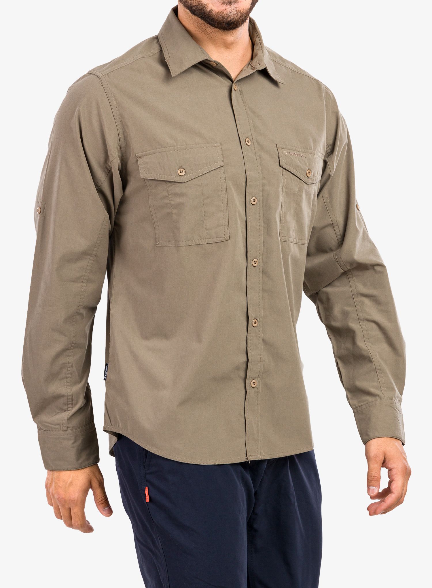 Сорочка Craghoppers Kiwi LS Shirt - pebble