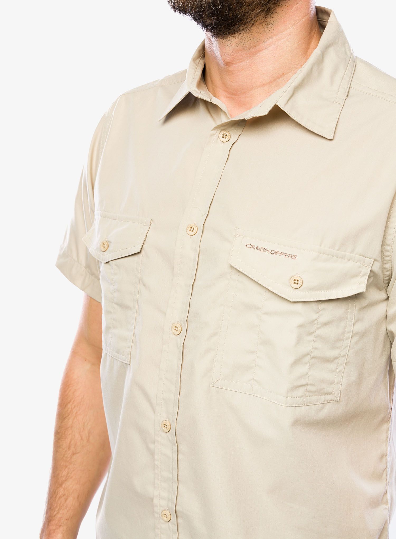 Сорочка Craghoppers Kiwi SS Shirt - oatmeal