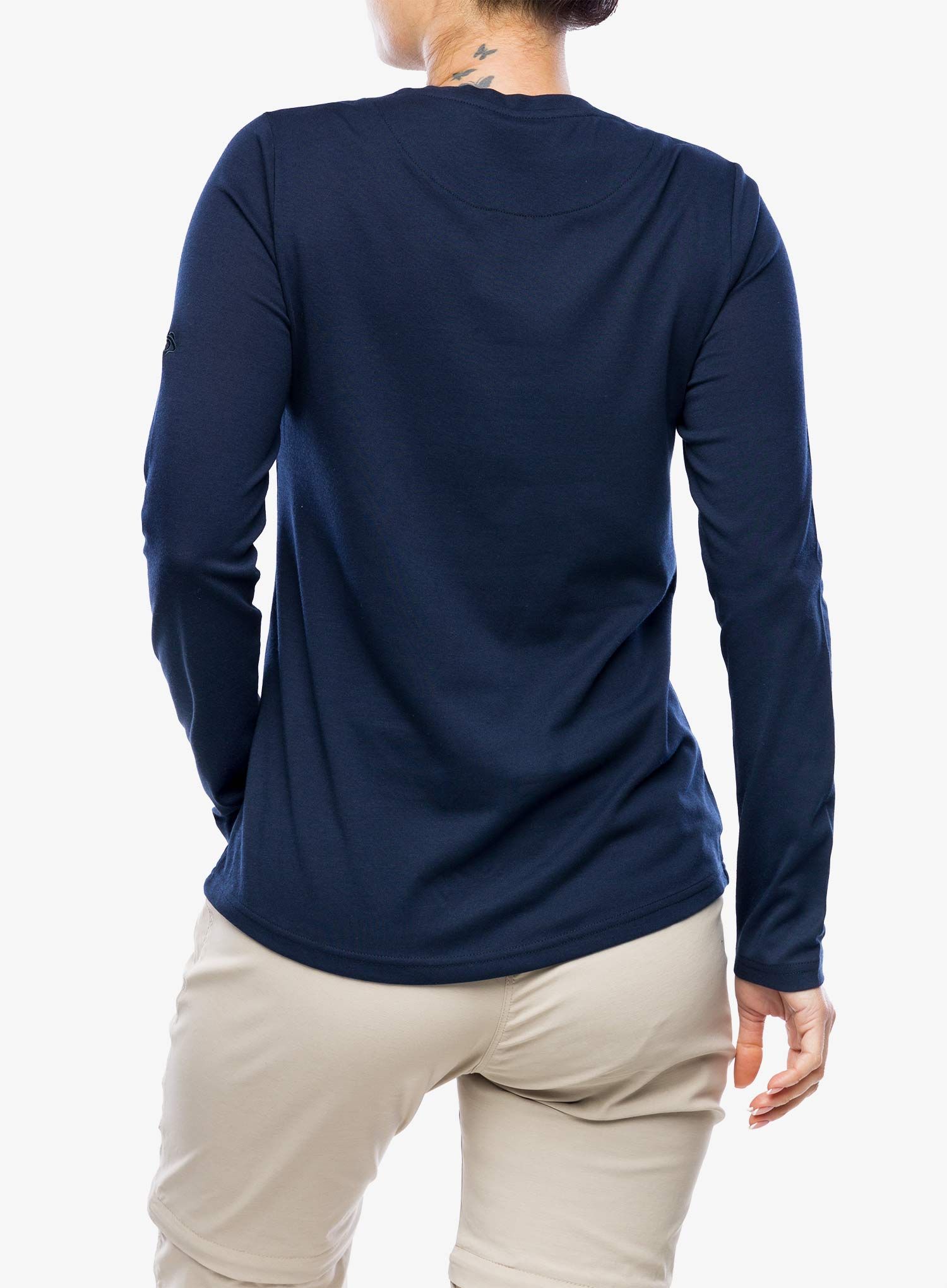 Лонгслів жіночий Craghoppers NosiLife Akona LS Top - blue navy