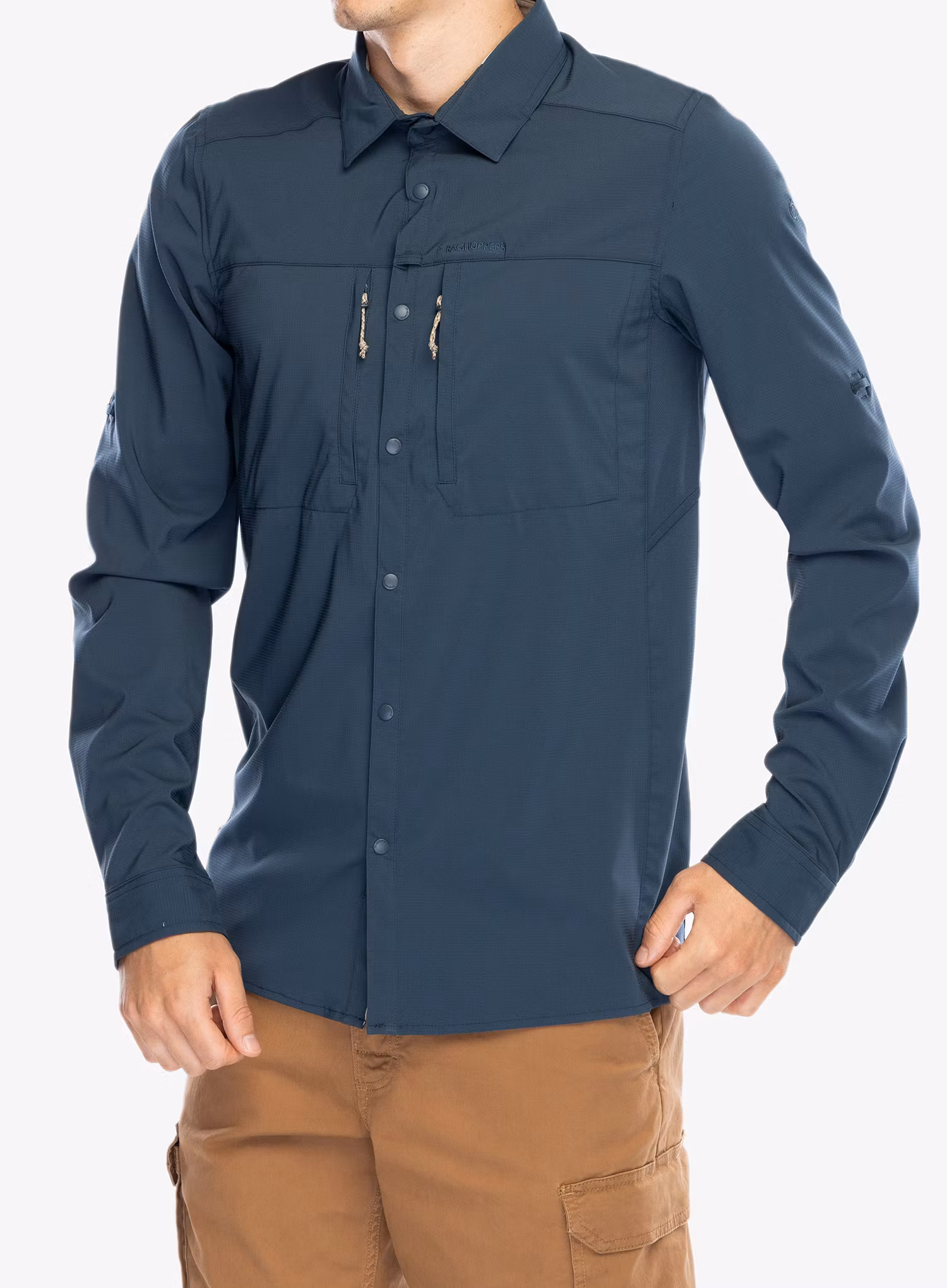 Сорочка Craghoppers NosiLife Pro LS Shirt V - blue stone