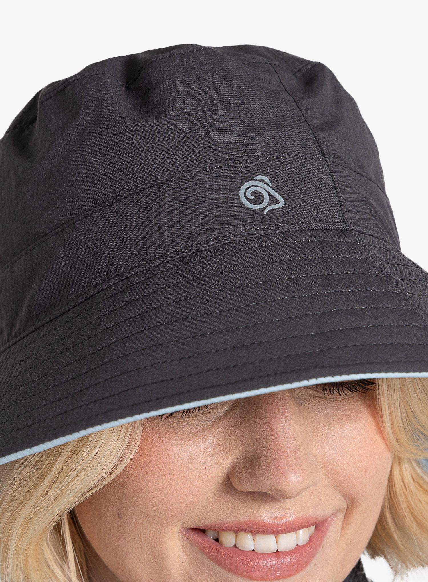 Капелюх туристичний Craghoppers NosiLife Sun Hat III - black pepper/niagara blue