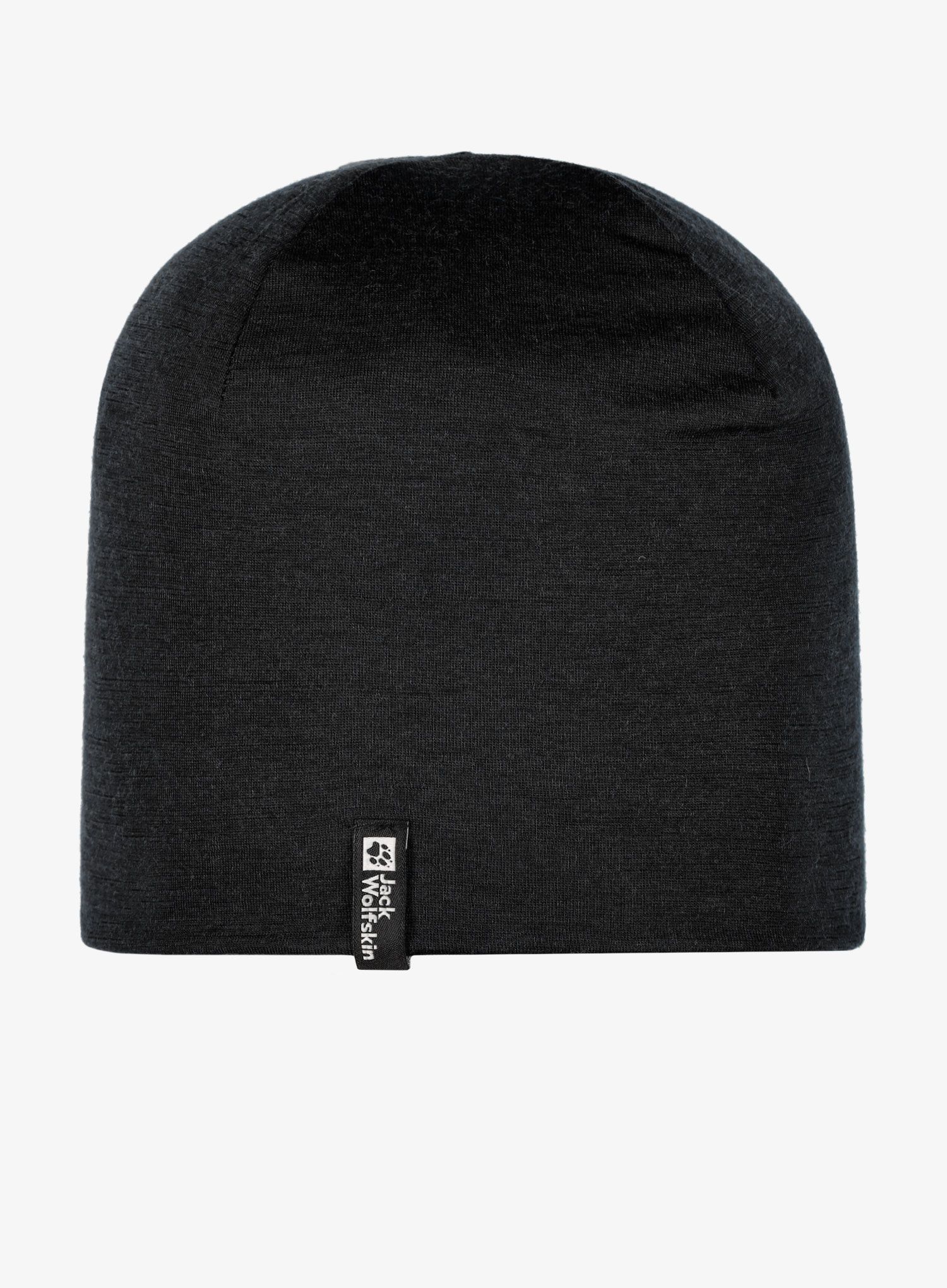Термошапка Jack Wolfskin Merino Beanie - black