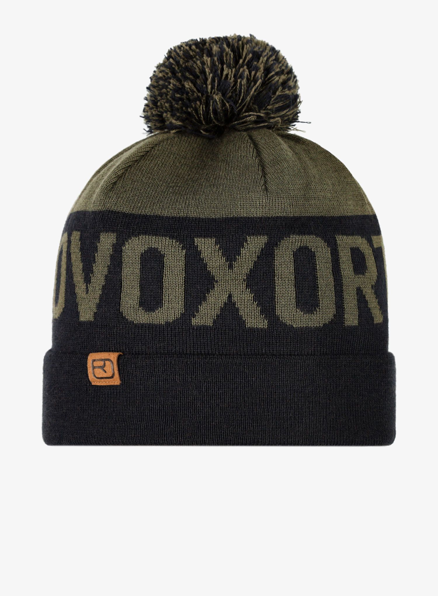 Шапка зимова Ortovox Bobble Knit Beanie - dark wild herbs