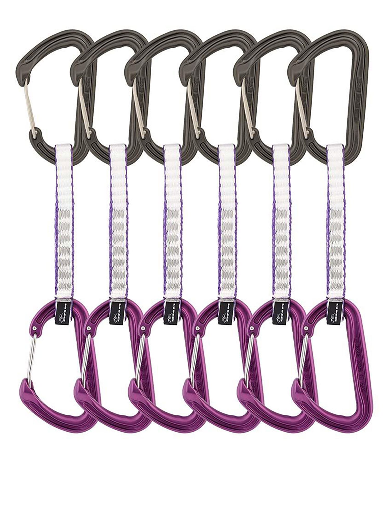 відтяжки DMM Chimera Quickdraw 12 cm 6-pack - purple