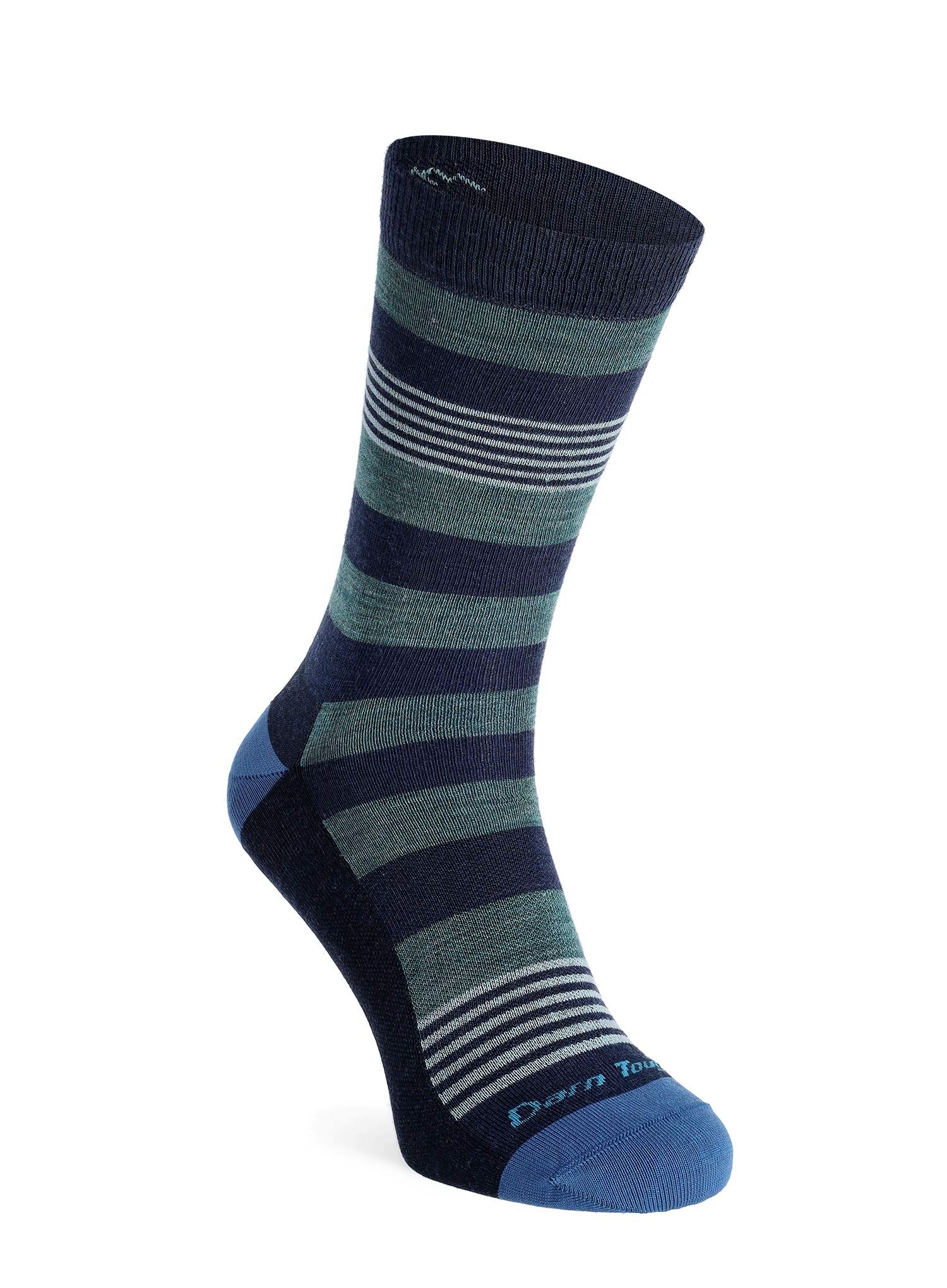 Шкарпетки з мериноса Darn Tough Oxford Crew Lightweight - eclipse