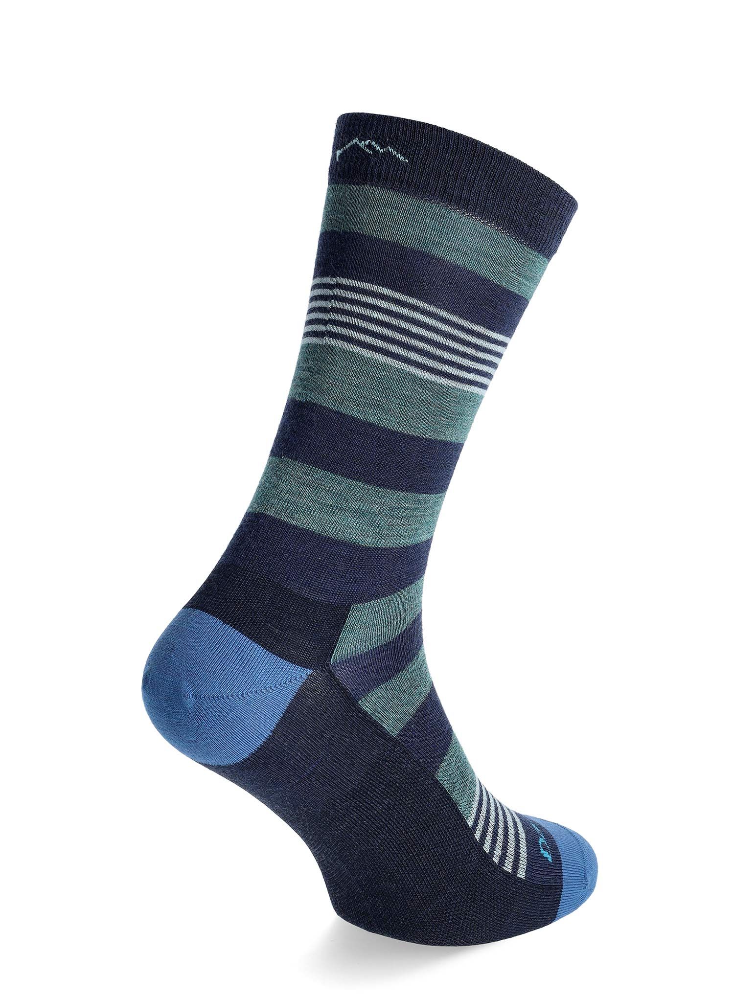 Шкарпетки з мериноса Darn Tough Oxford Crew Lightweight - eclipse