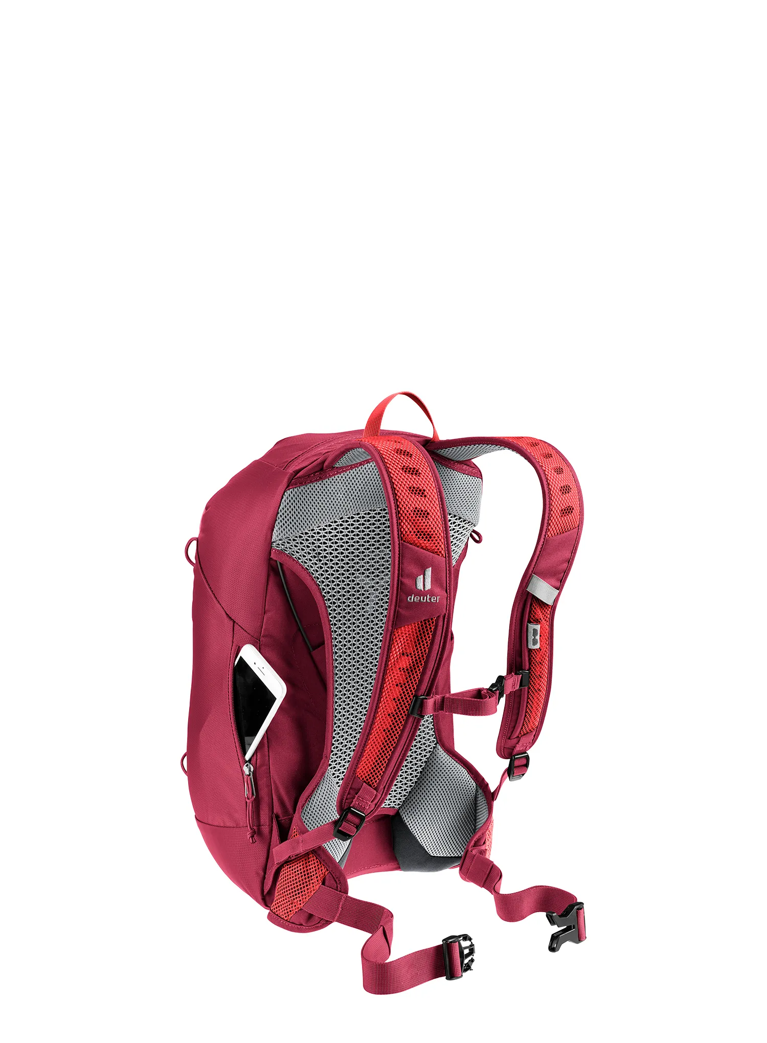 Рюкзак з вентиляцією спини Deuter AC Lite 17 - cherry/masala