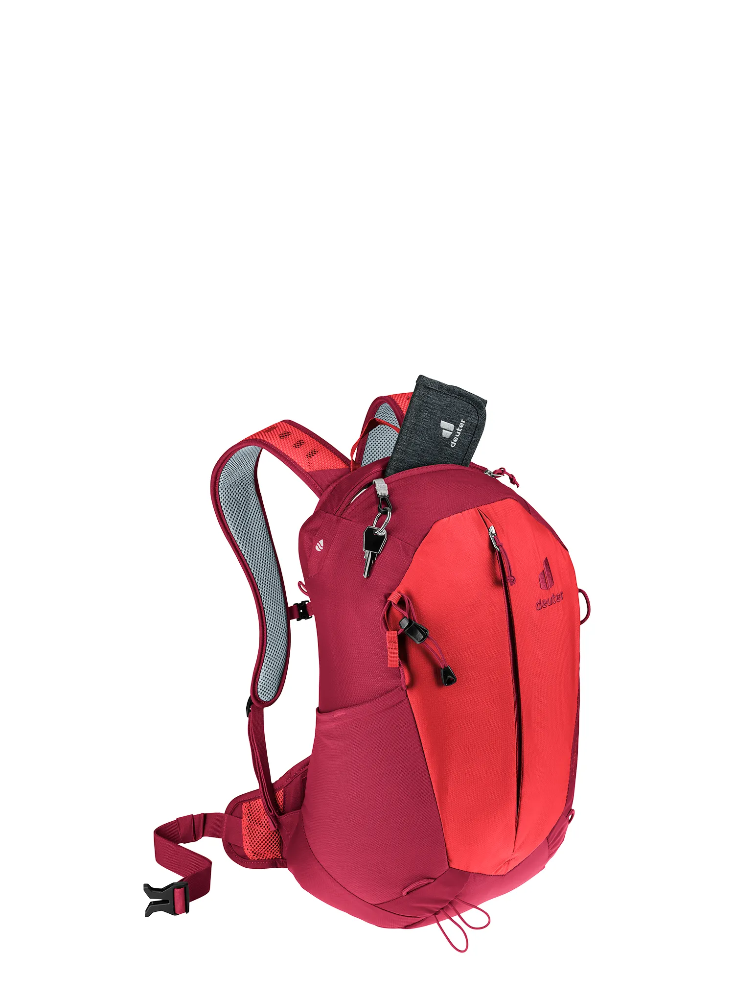 Рюкзак з вентиляцією спини Deuter AC Lite 17 - cherry/masala
