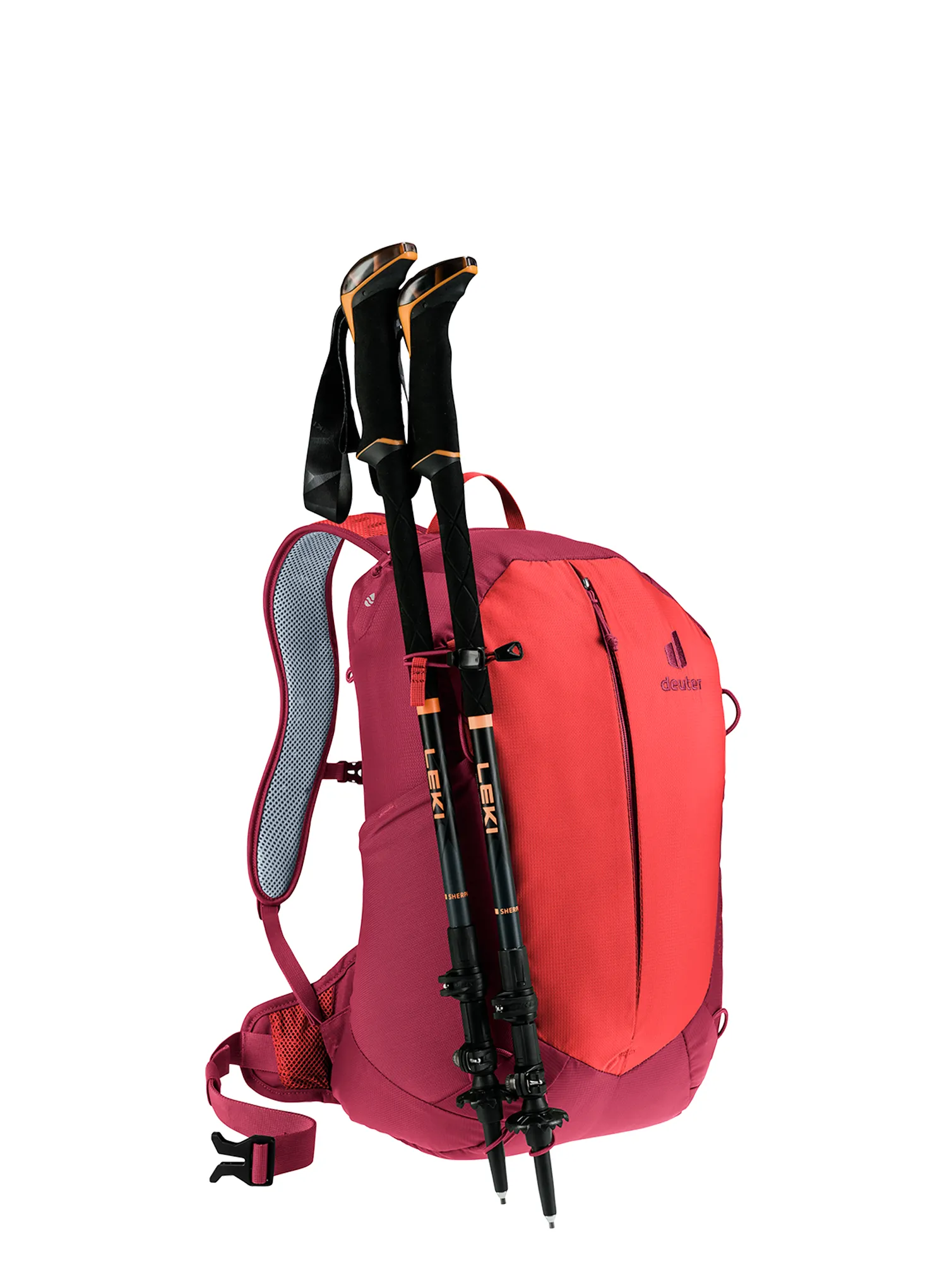 Рюкзак з вентиляцією спини Deuter AC Lite 17 - cherry/masala