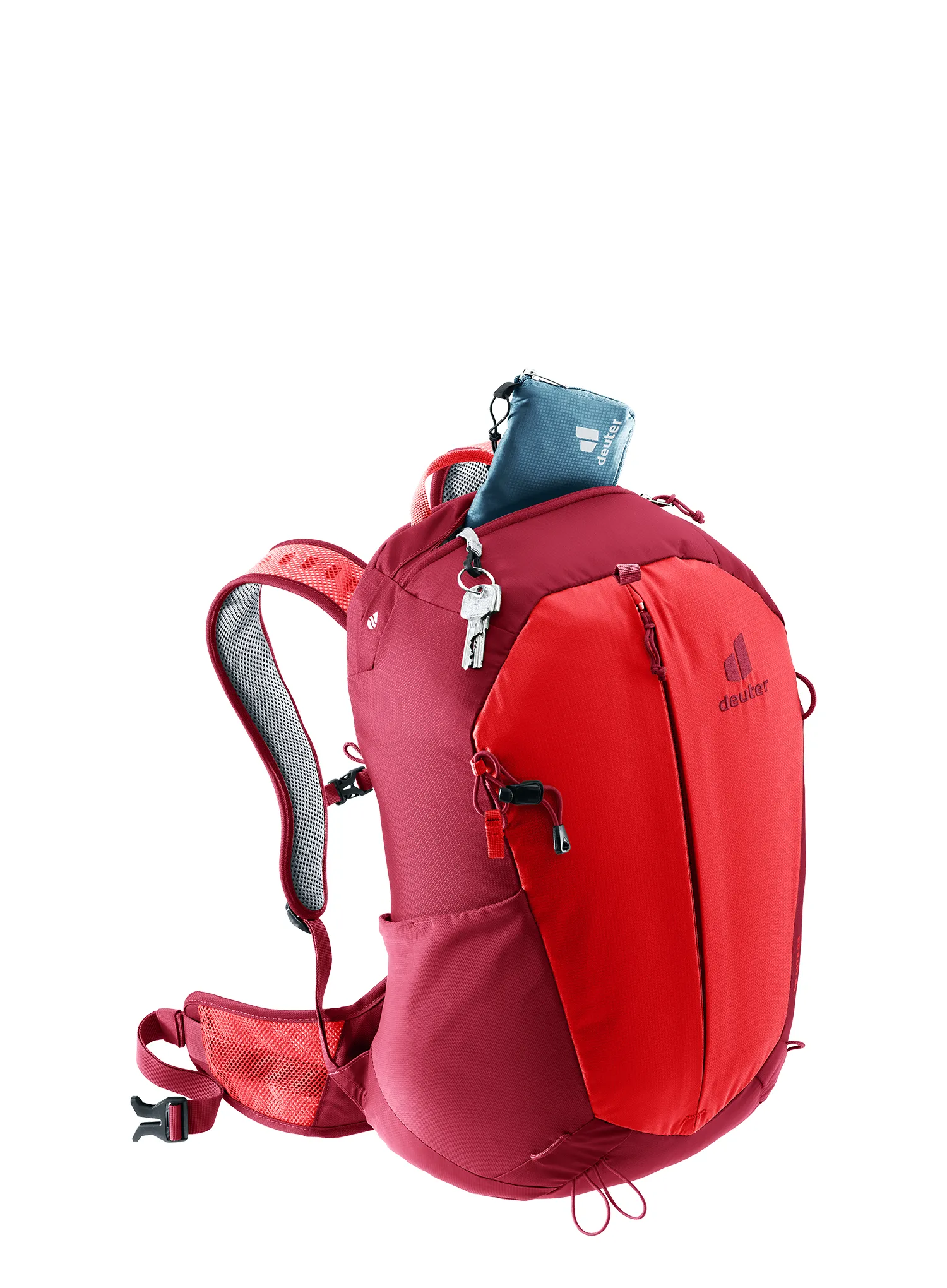 Рюкзак з вентиляцією спини Deuter AC Lite 23 - cherry/masala
