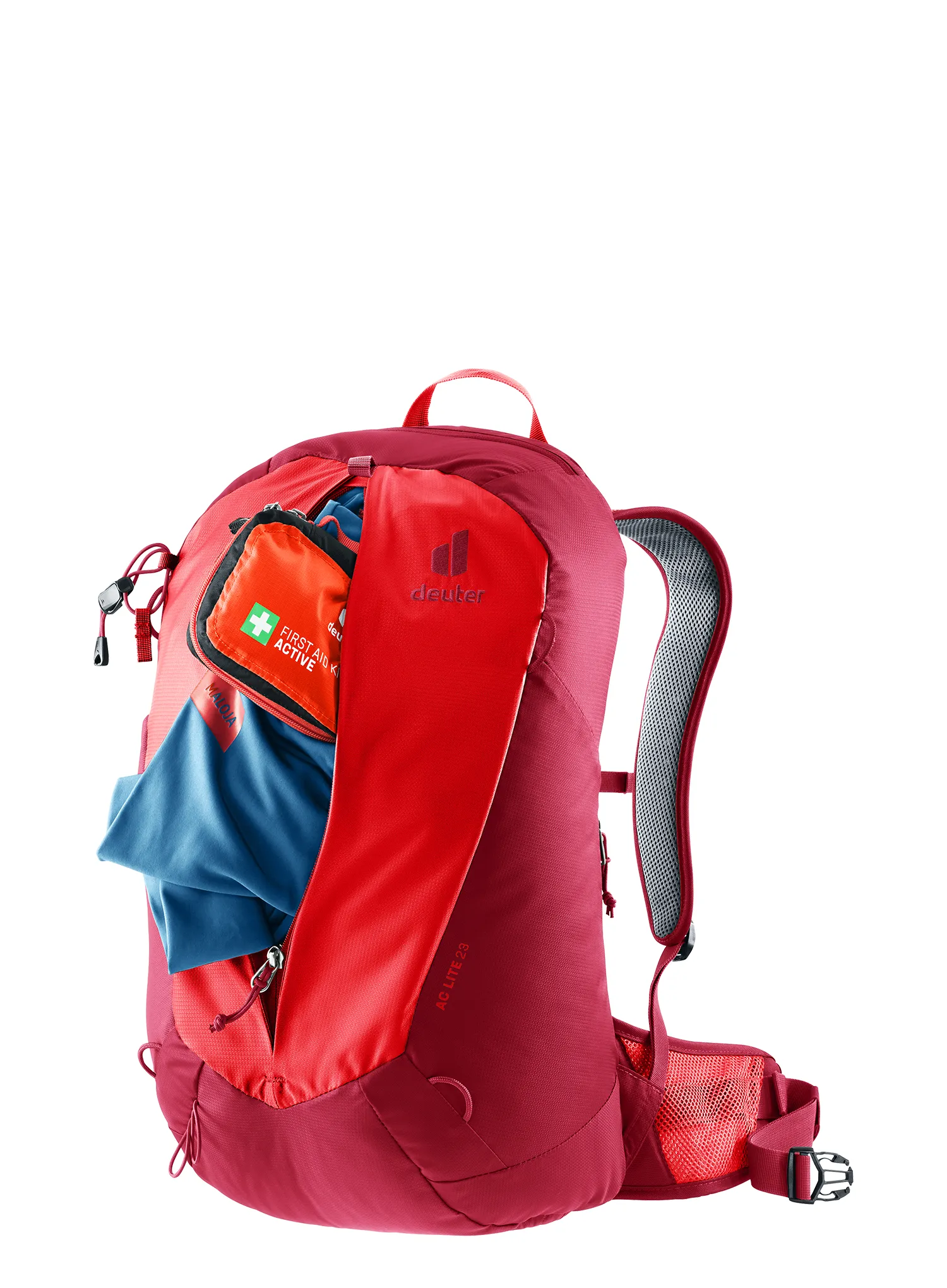 Рюкзак з вентиляцією спини Deuter AC Lite 23 - cherry/masala