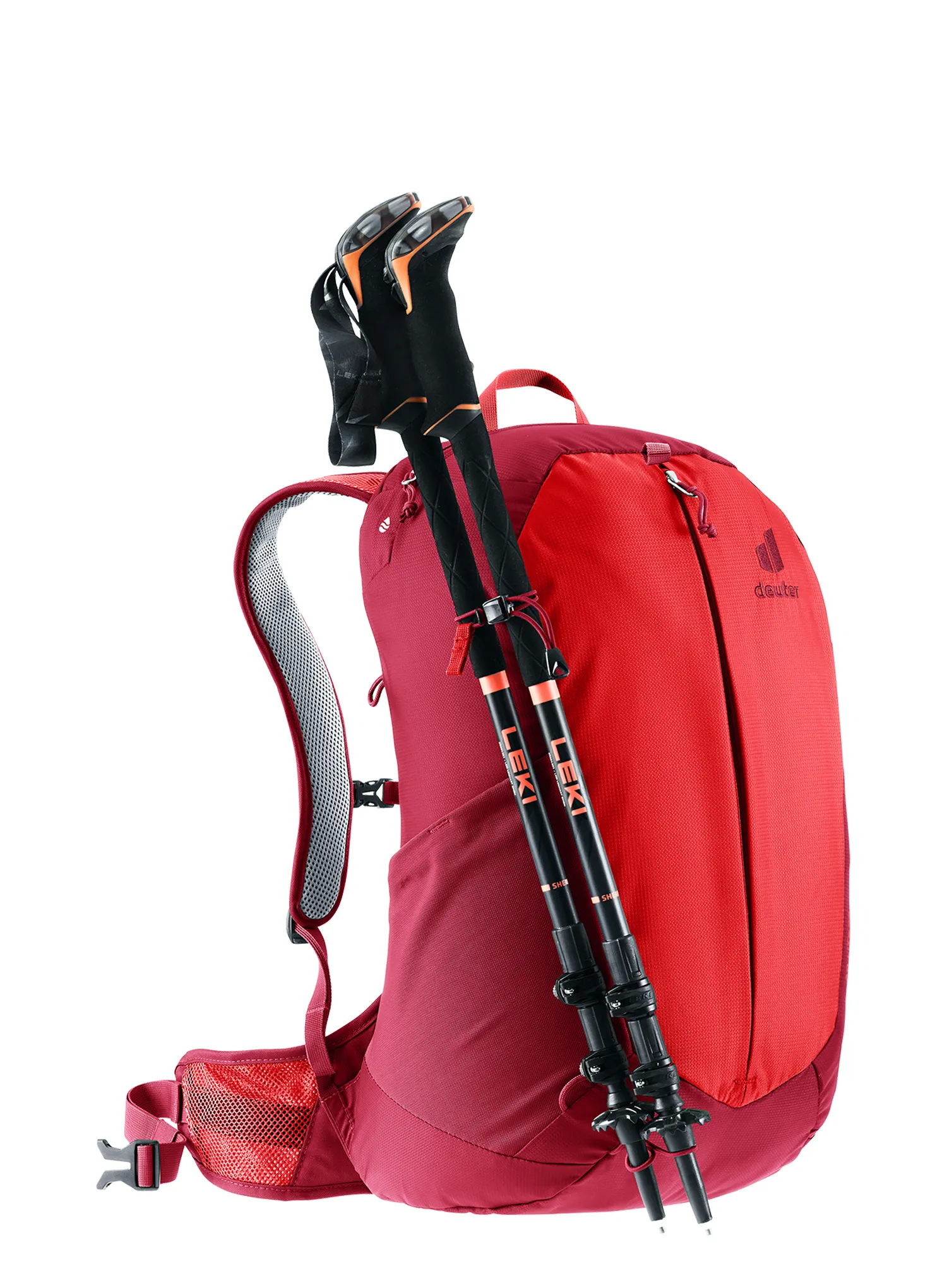 Рюкзак з вентиляцією спини Deuter AC Lite 23 - cherry/masala