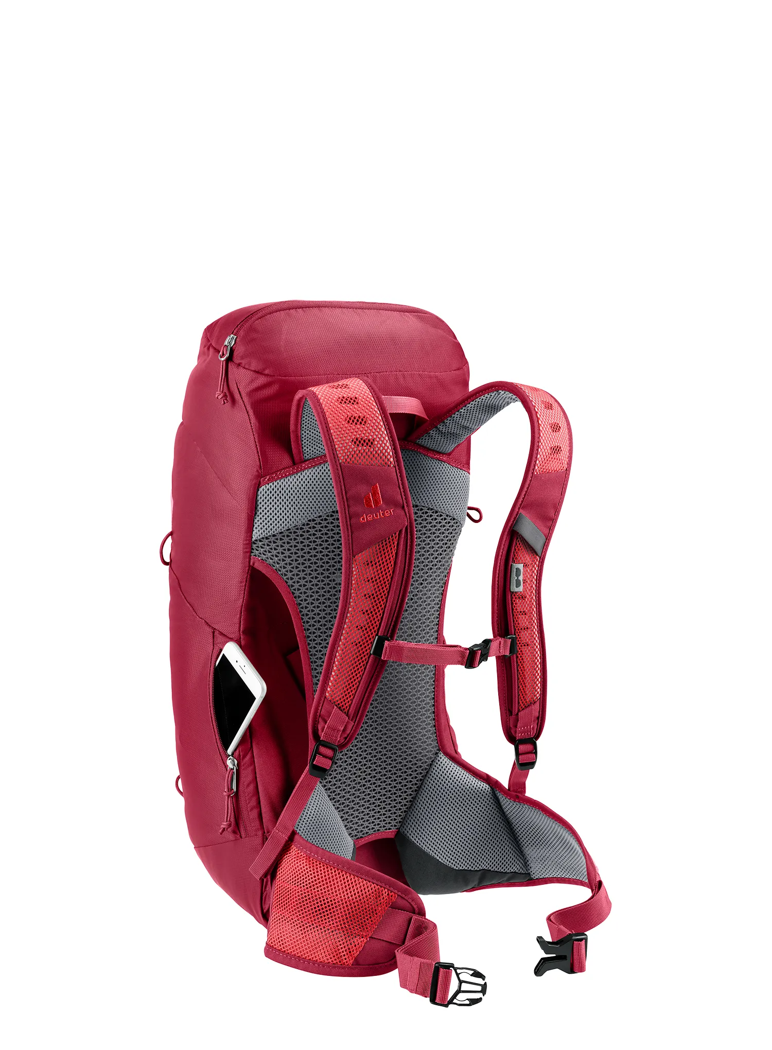 Рюкзак з вентиляцією спини Deuter AC Lite 24 - cherry/masala