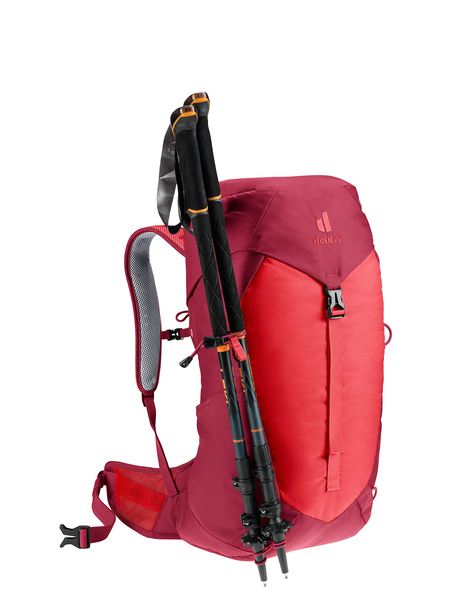 Рюкзак з вентиляцією спини Deuter AC Lite 24 - cherry/masala