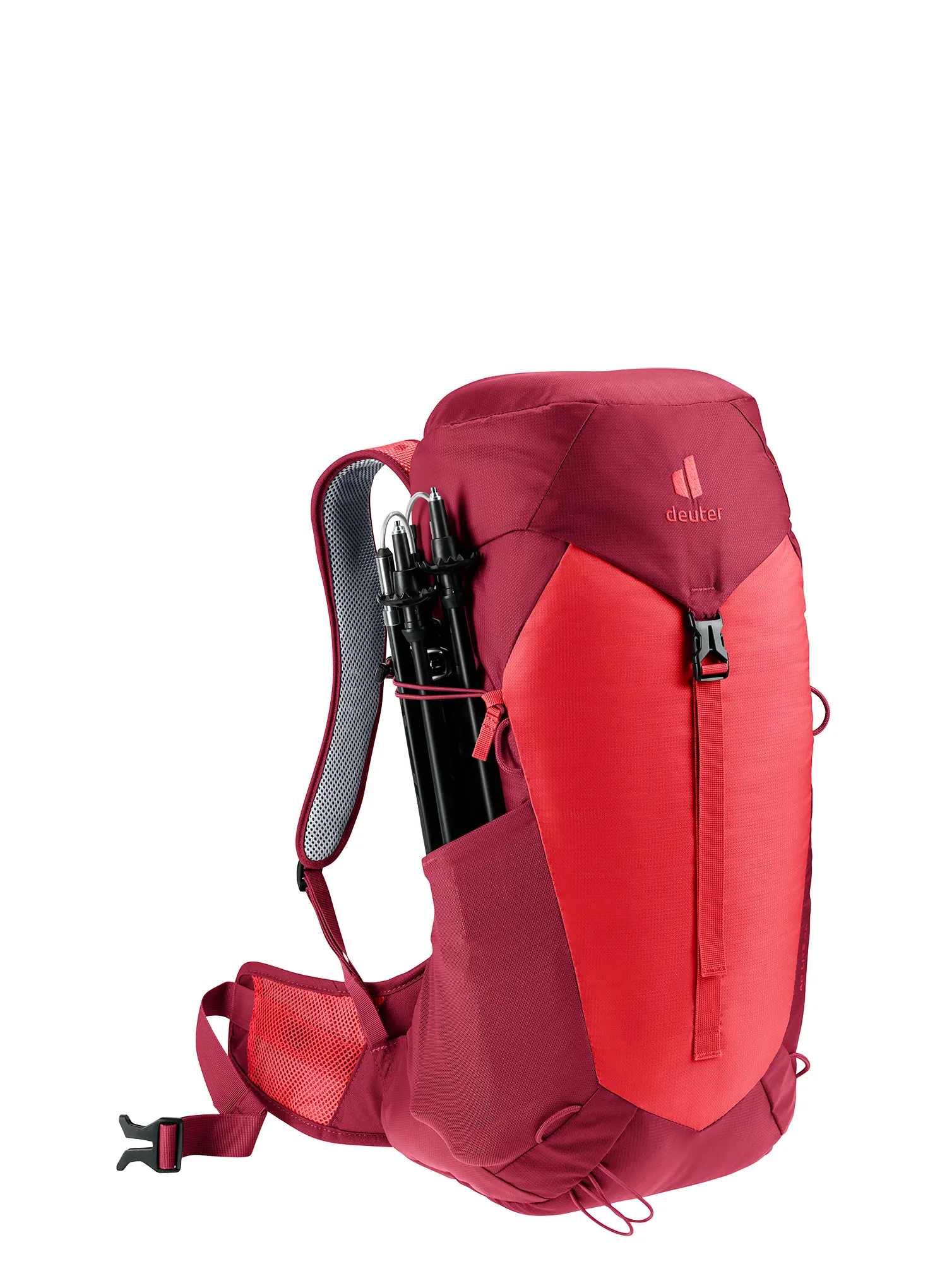 Рюкзак з вентиляцією спини Deuter AC Lite 24 - cherry/masala