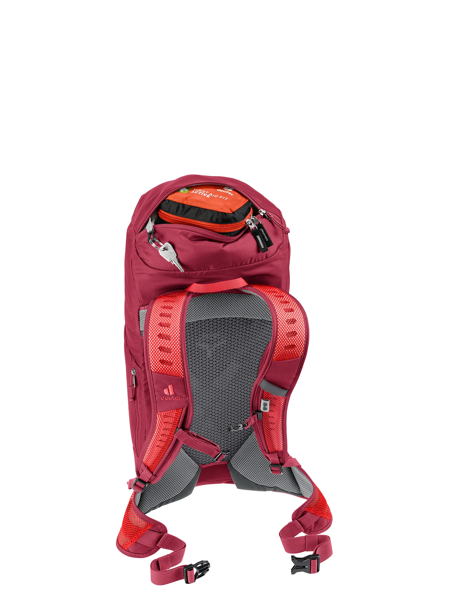 Рюкзак з вентиляцією спини Deuter AC Lite 24 - cherry/masala