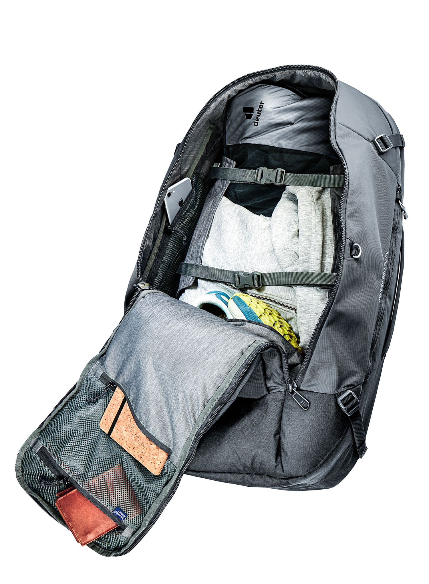 Рюкзак для подорожей жіночий Deuter Access Pro 60 SL - black
