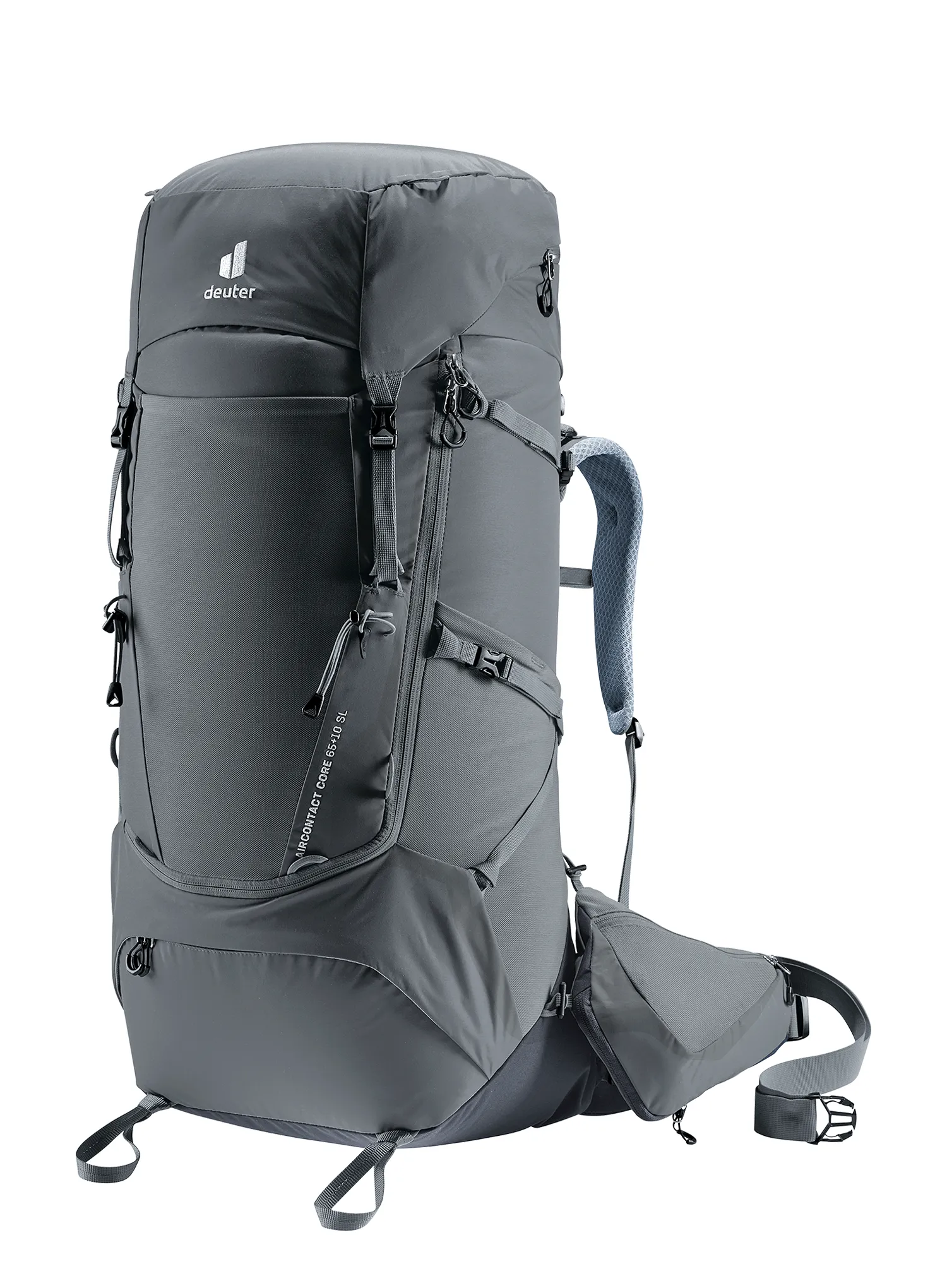 Рюкзак туристичний жіночий Deuter Aircontact 65 + 10 SL - graphite/black
