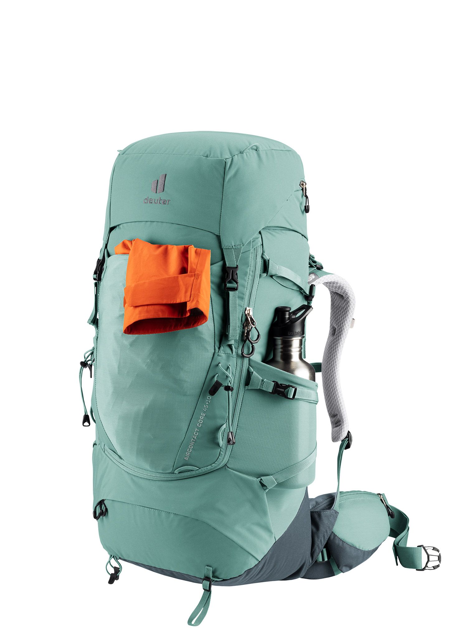 Рюкзак туристичний жіночий Deuter Aircontact Core 45+10 SL - jade/graphite