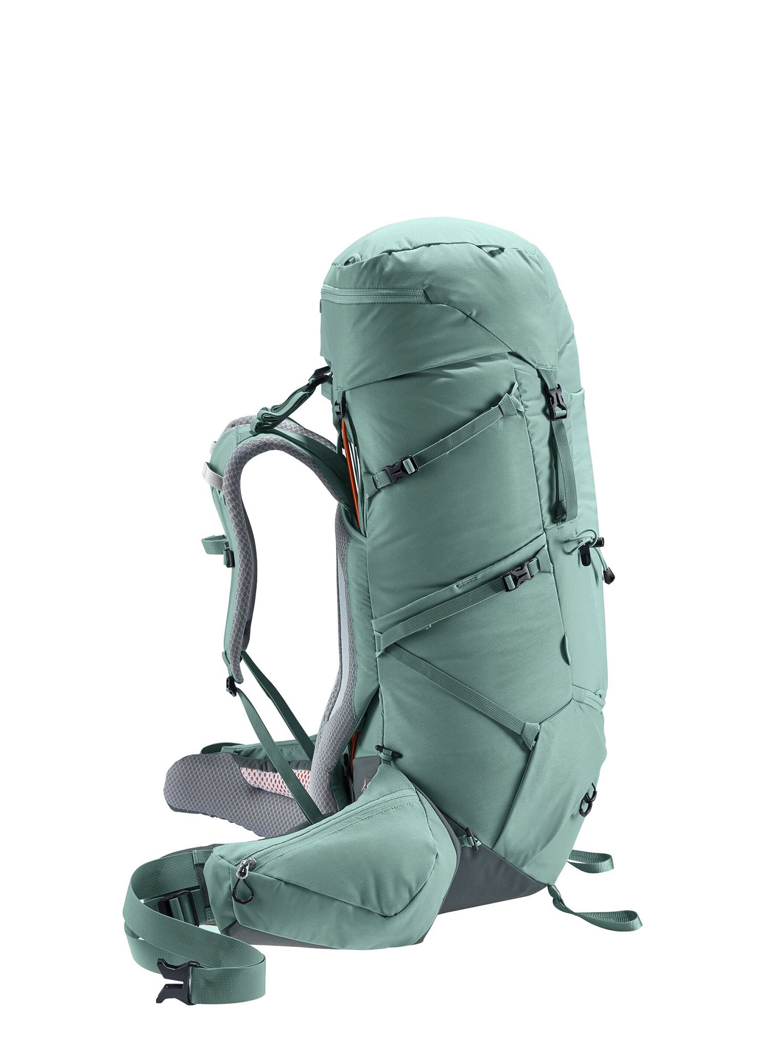 Рюкзак туристичний жіночий Deuter Aircontact Core 55+10 SL - jade/graphit