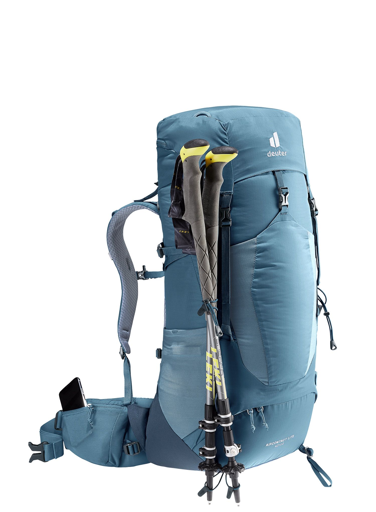 Рюкзак туристичний Deuter Aircontact Lite 40 + 10 - atlantic/ink
