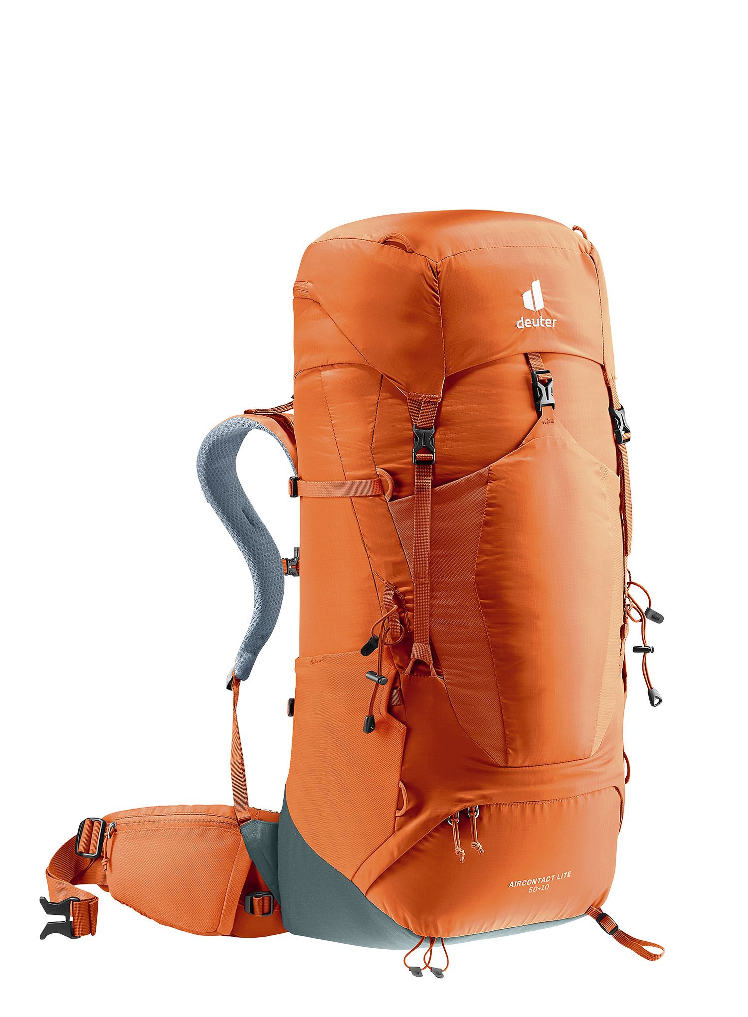 Рюкзак туристичний Deuter Aircontact Lite 50 + 10 - chestnut/teal