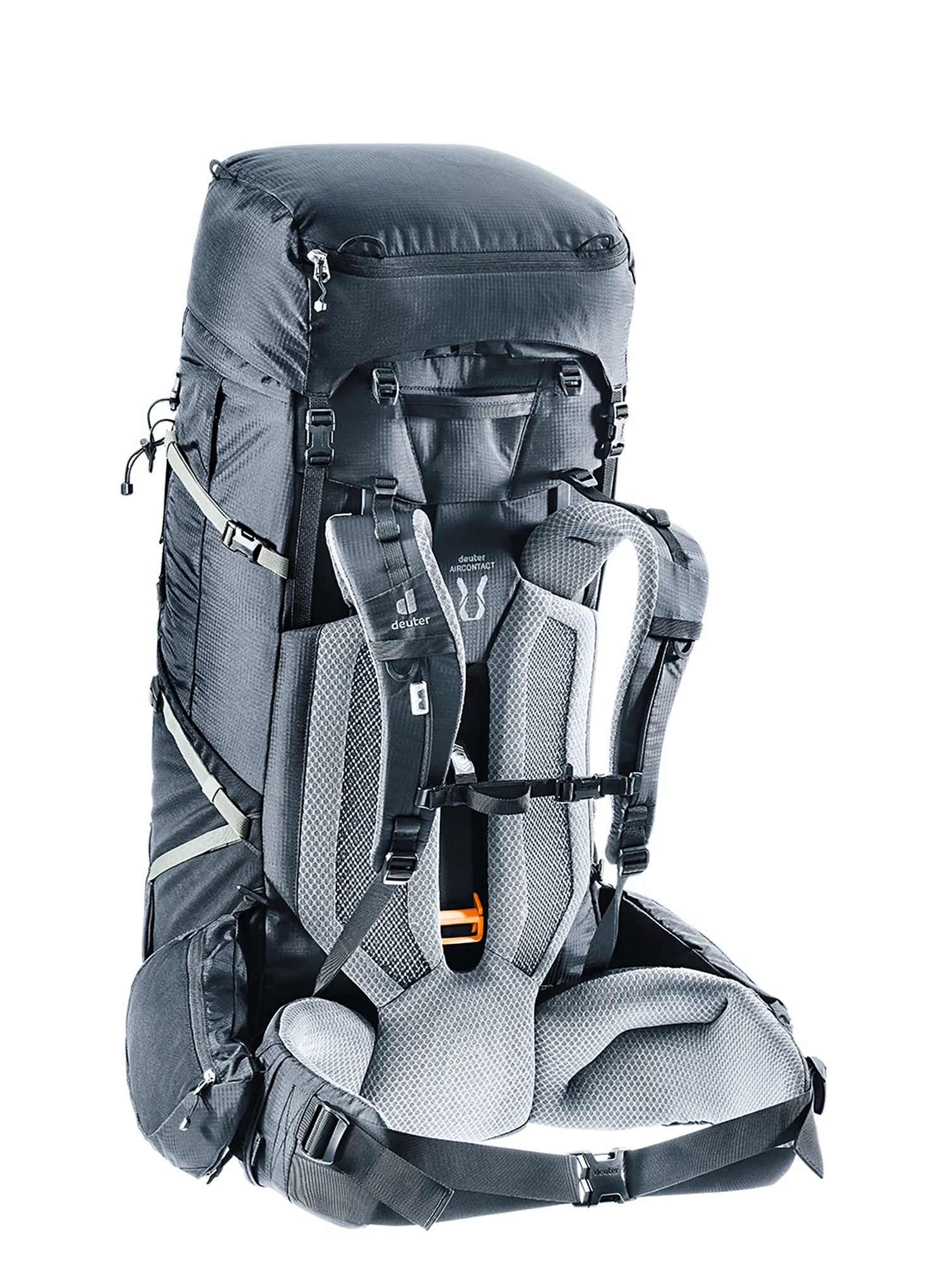 Рюкзак туристичний Deuter Aircontact Pro 75+10 - black