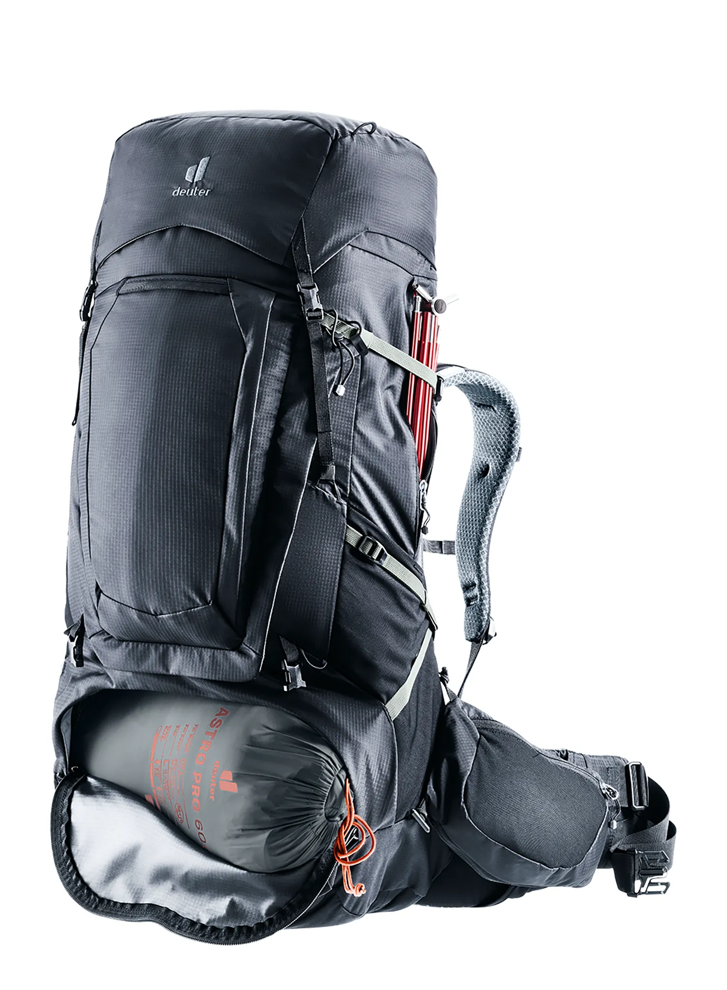 Рюкзак туристичний Deuter Aircontact Pro 75+10 - black