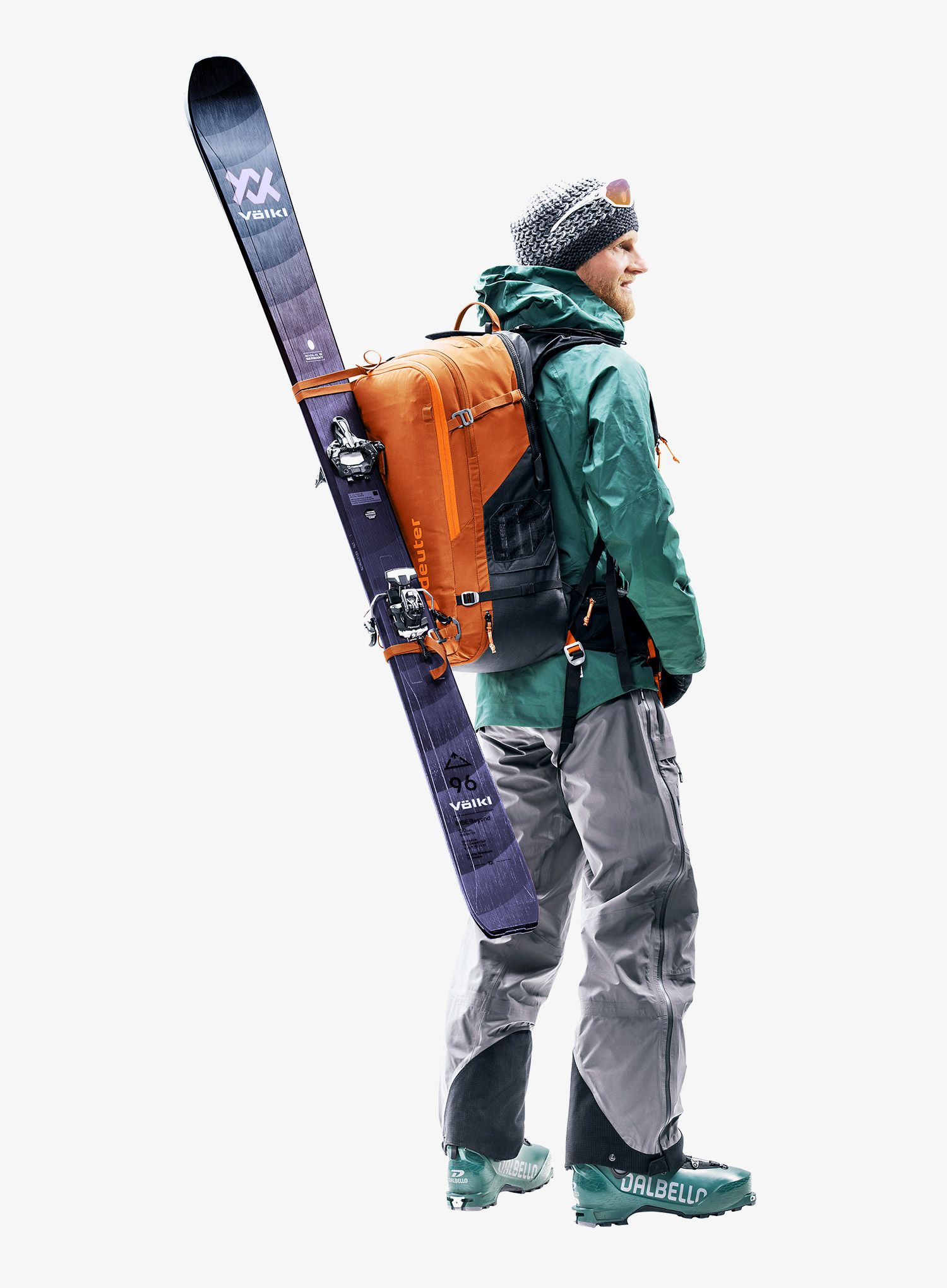 Рюкзак лавинний Deuter Alproof 32 - chestnut/black