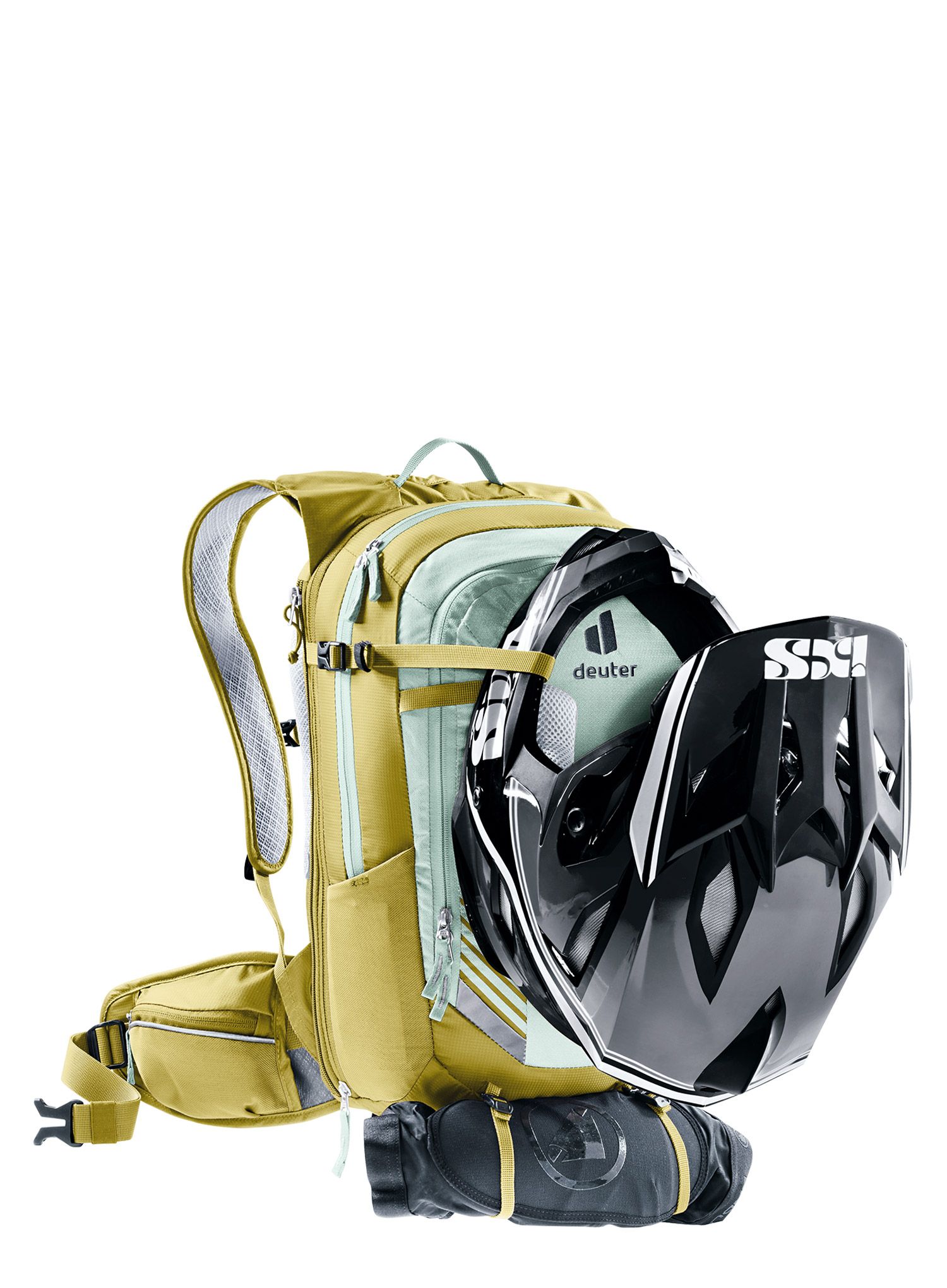 Велорюкзак жіночий Deuter Compact EXP 12 SL - frost/linden