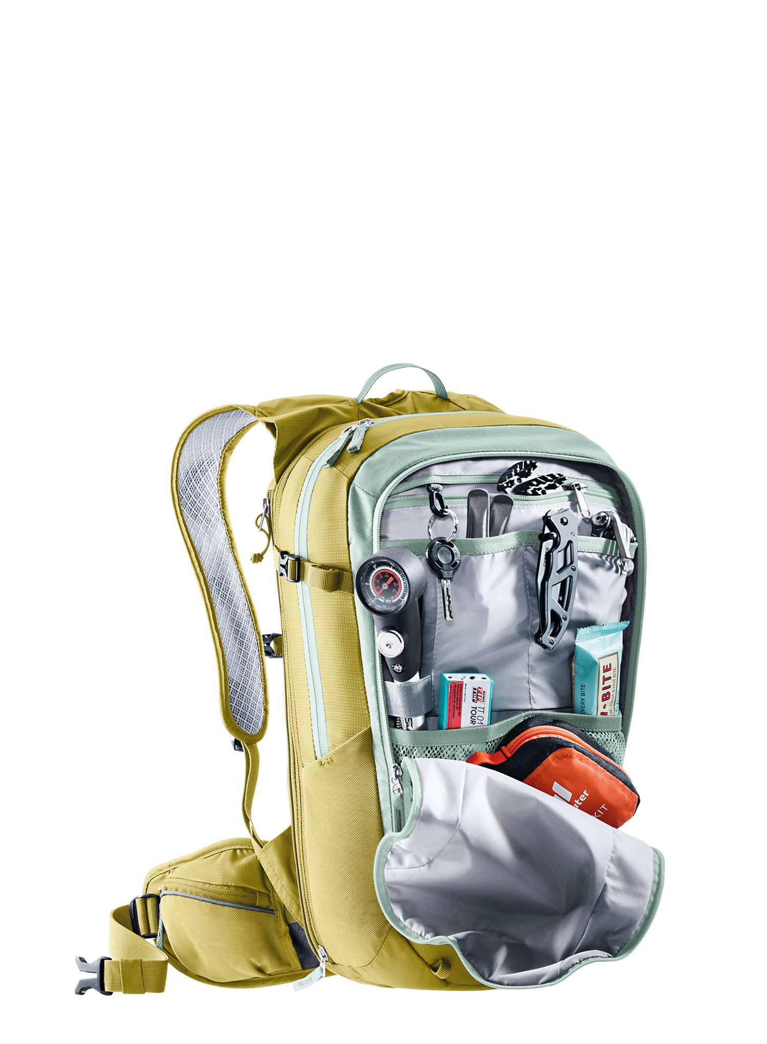 Велорюкзак жіночий Deuter Compact EXP 12 SL - frost/linden