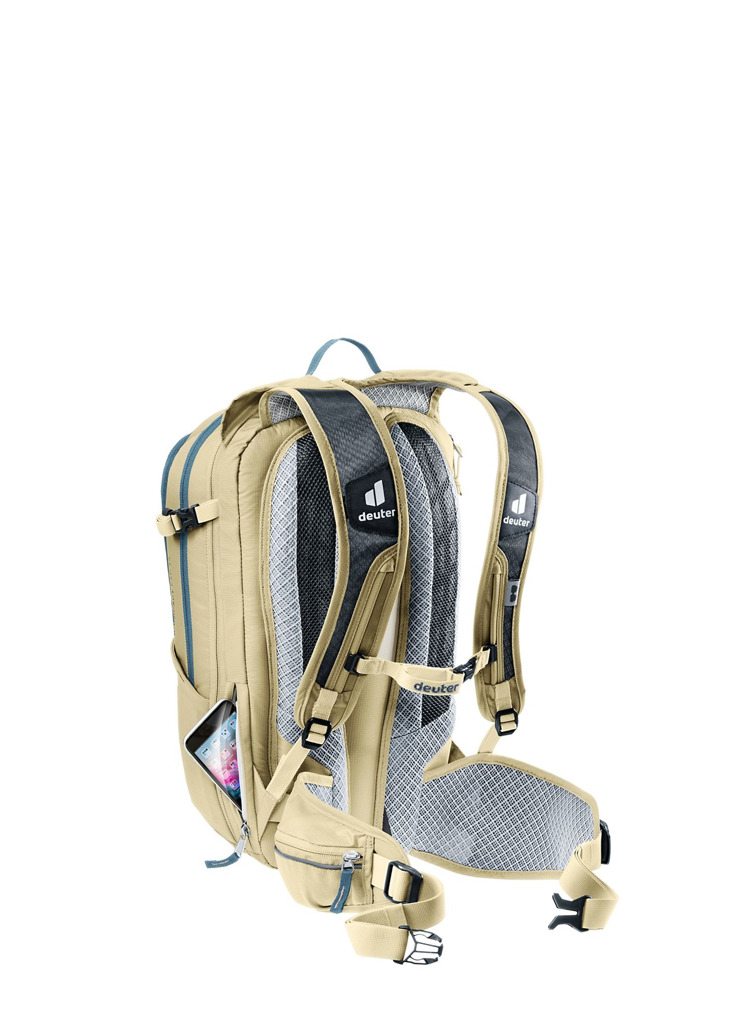 Велорюкзак Deuter Compact EXP 14 - atlantic/desert