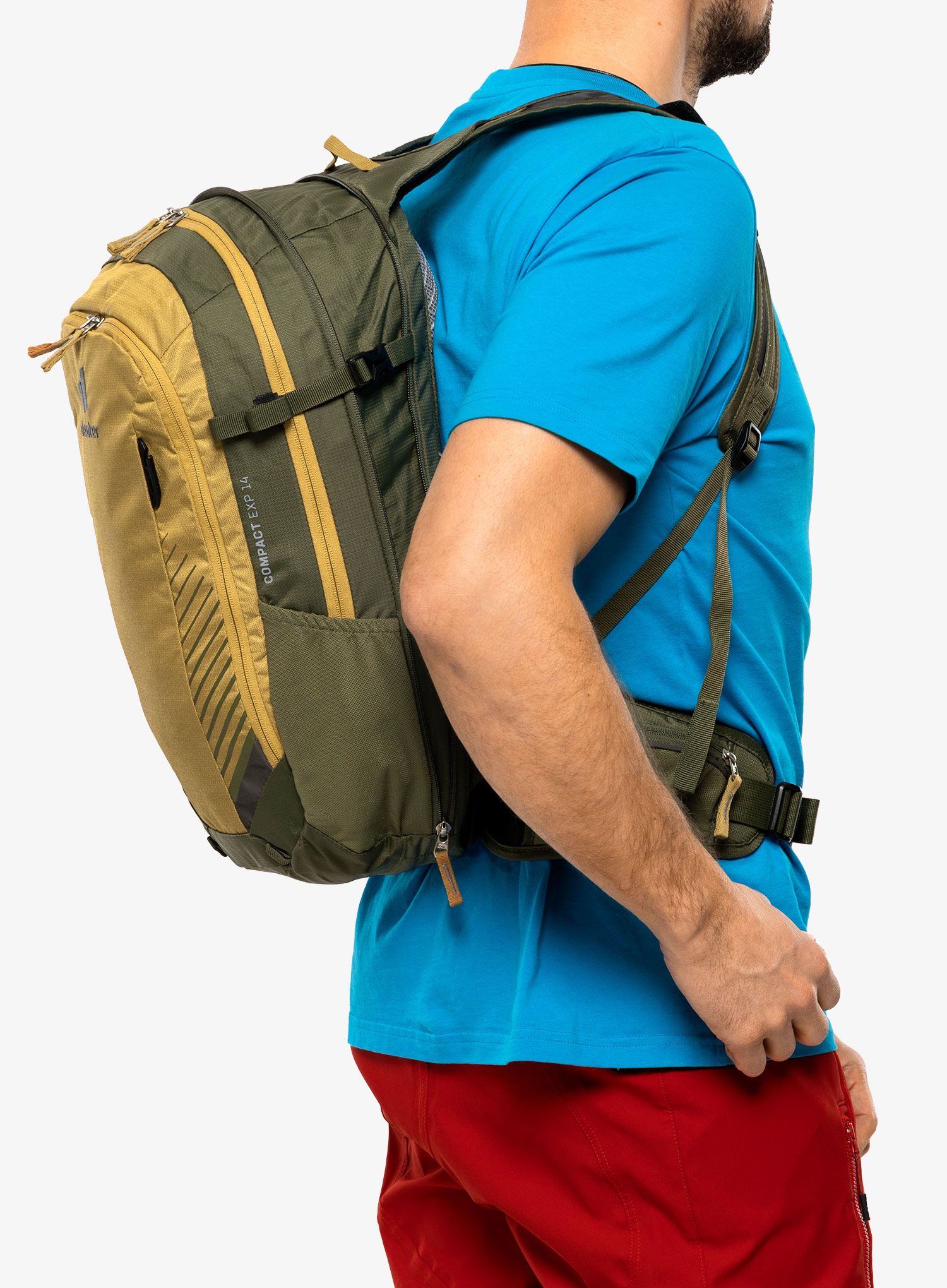 Велорюкзак Deuter Compact EXP 14 - caramel/khaki