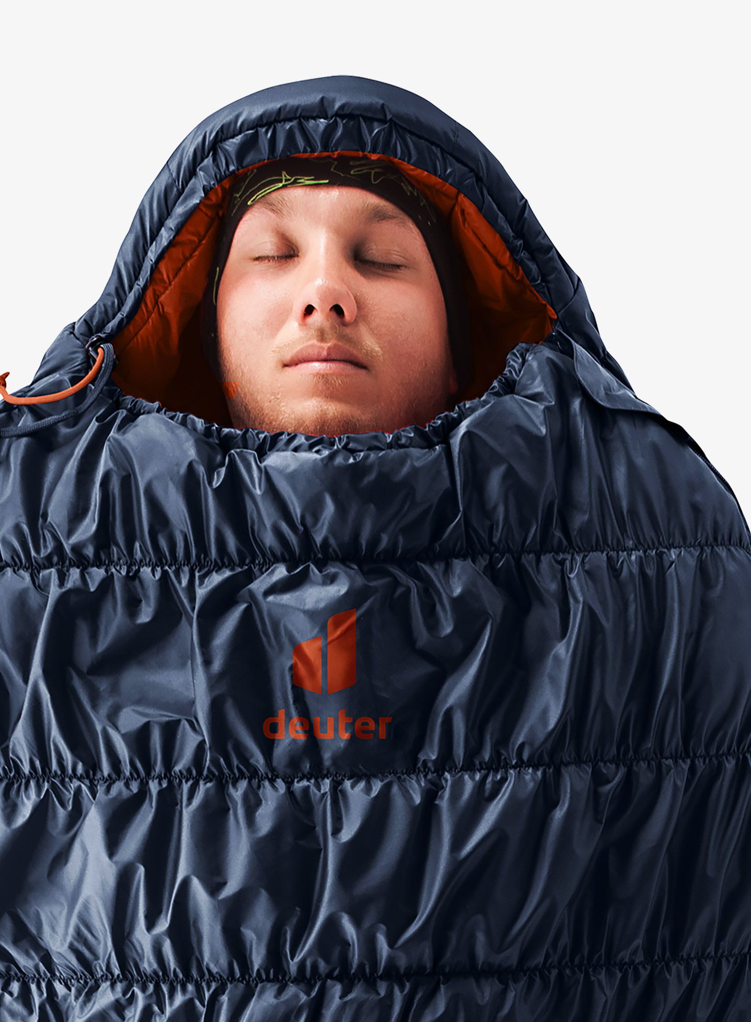 Спальний мішок Deuter Exosphere 0 EL (200 cm) - ink/paprika
