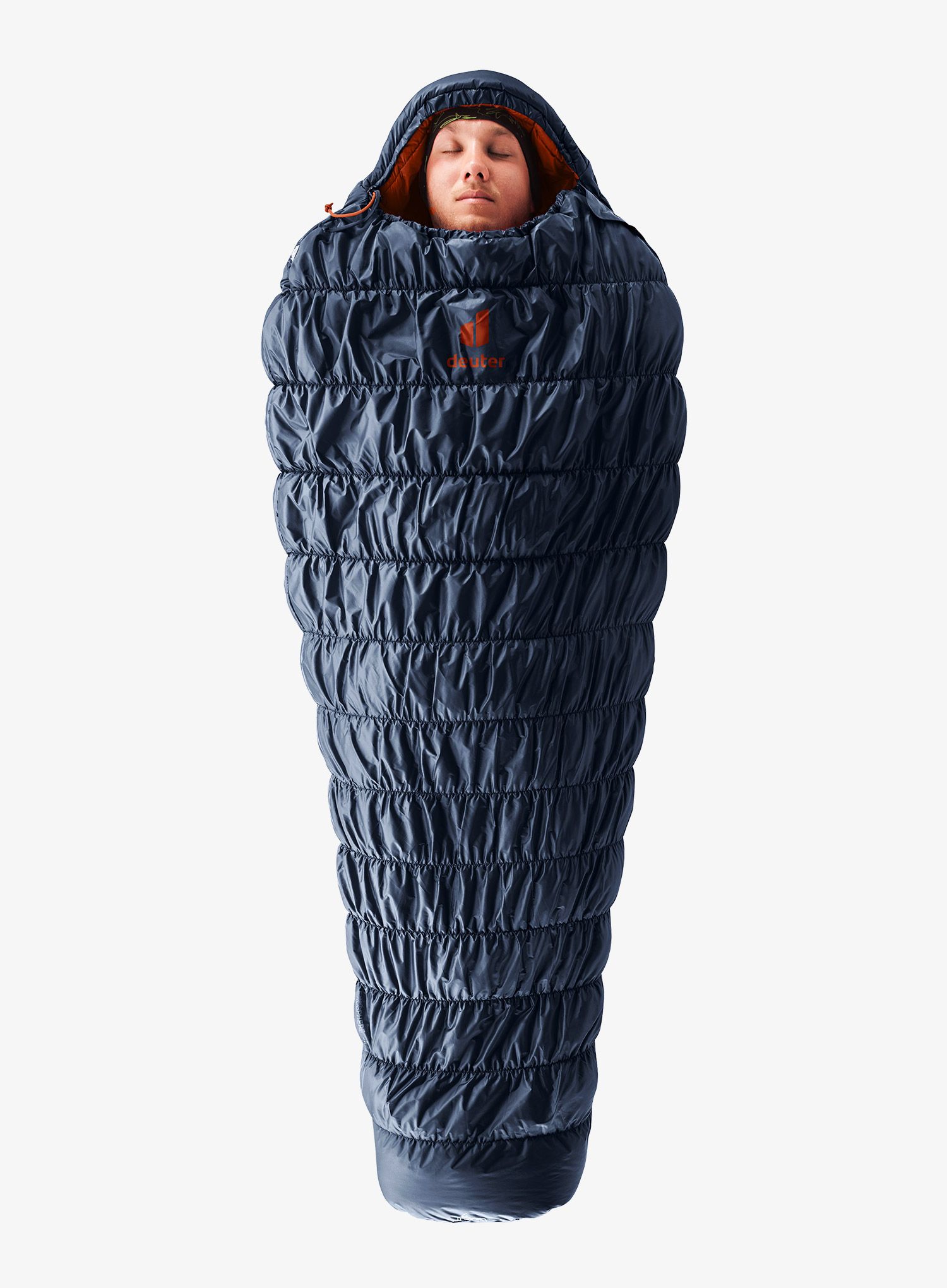 Спальний мішок синтетичний Deuter Exosphere 0 (185 cm) - ink/paprika