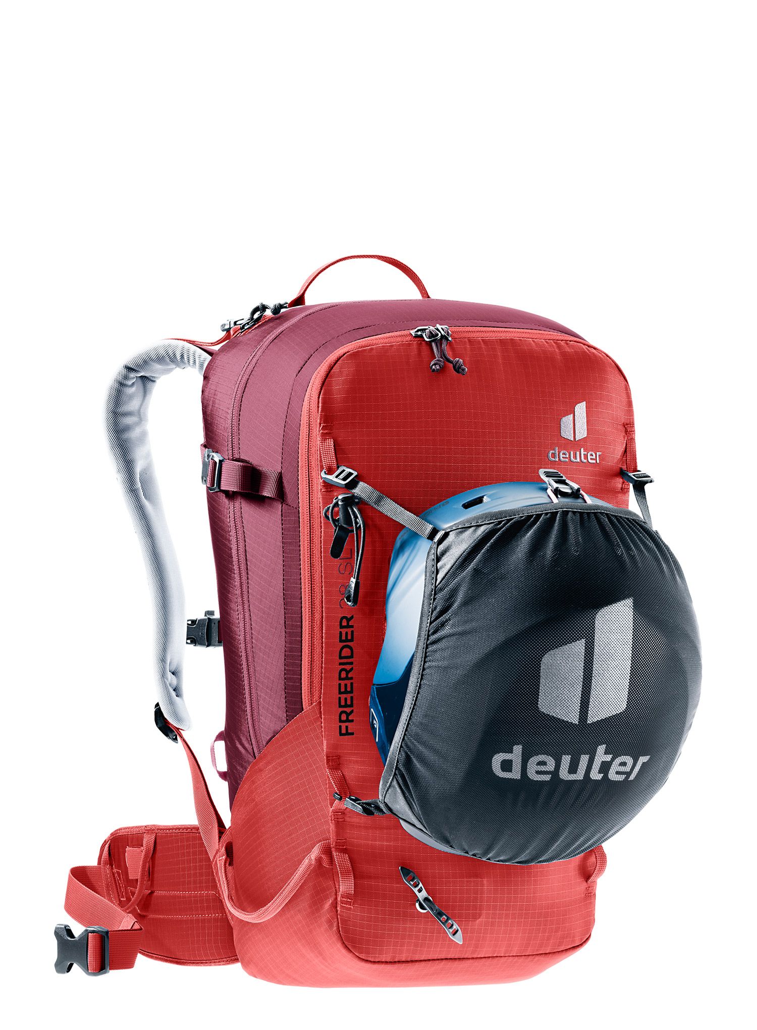 Рюкзак лижний Deuter Freerider 28 SL - currant/maron