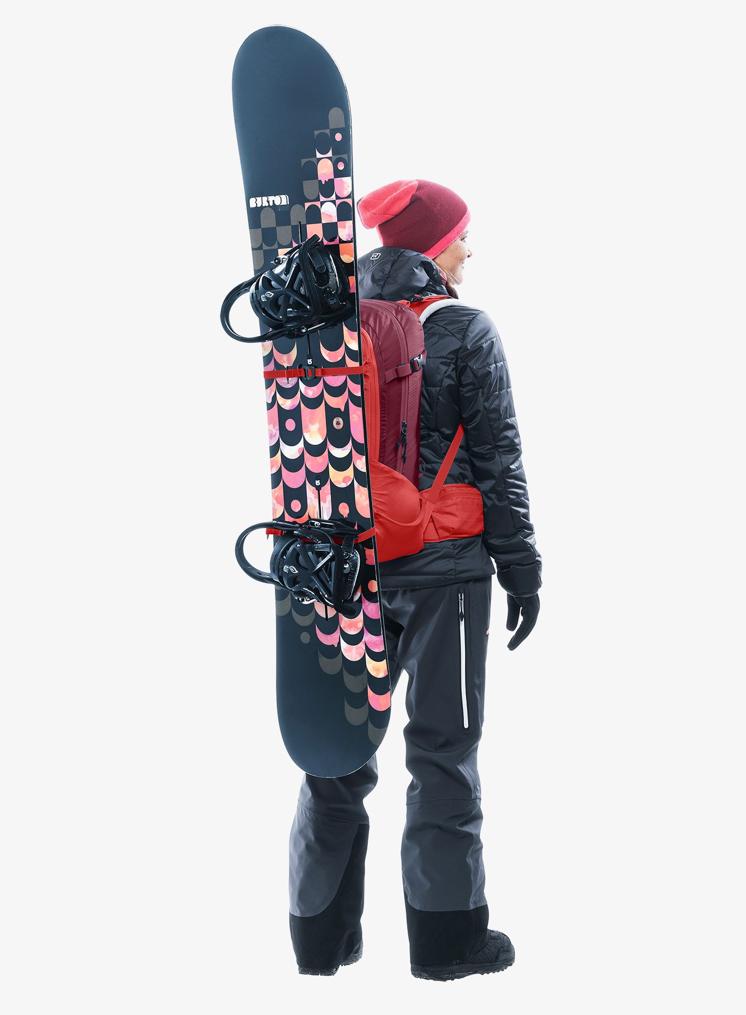 Рюкзак лижний Deuter Freerider 28 SL - currant/maron