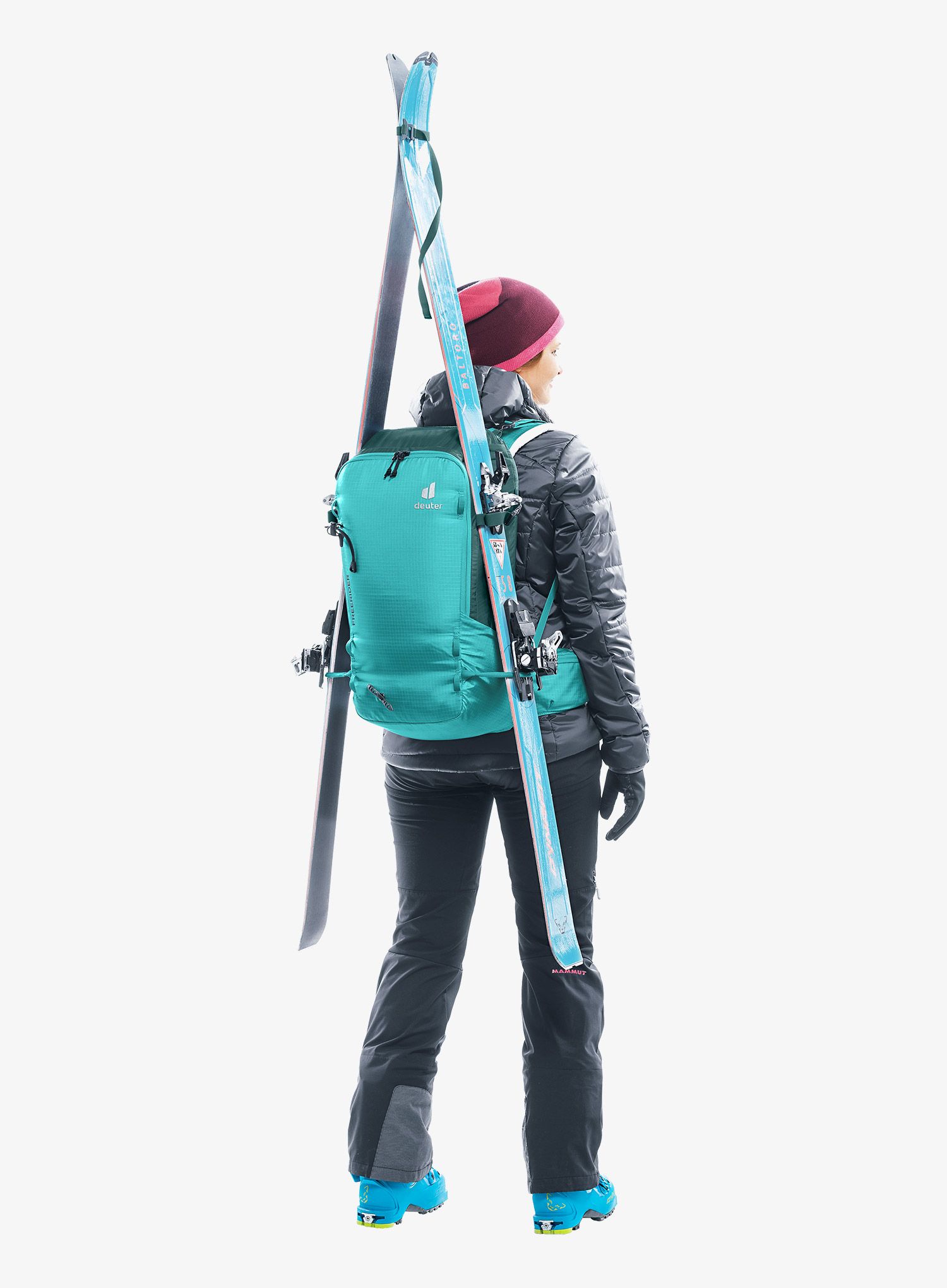 Рюкзак лижний Deuter Freerider 28 SL - dust blue/deep sea